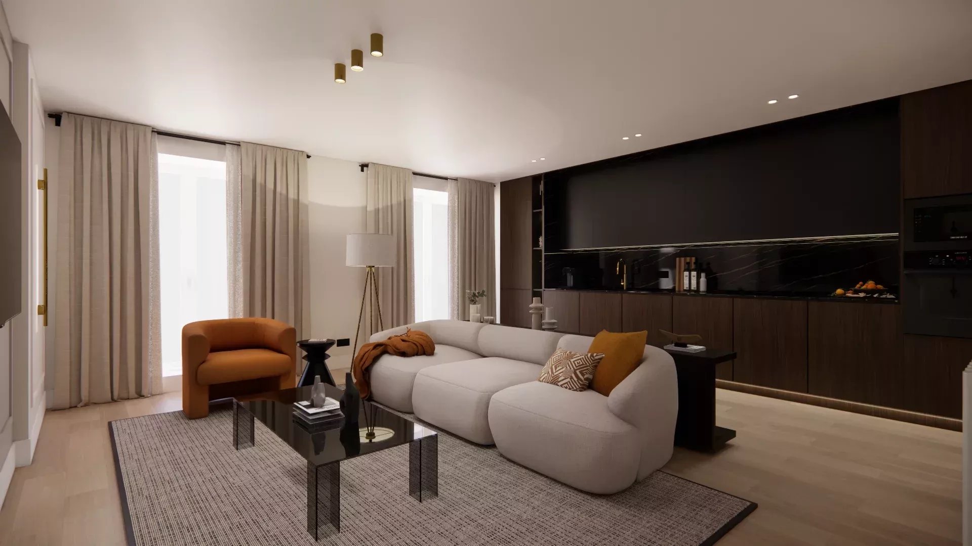 Renovated apartment on the central Calle Mayor