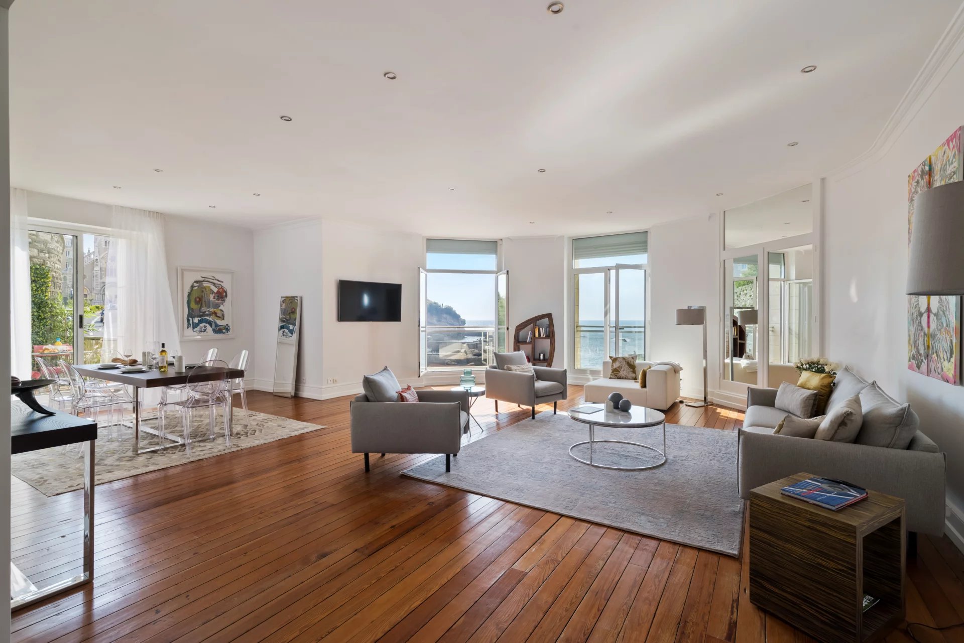 RIVAGE - Spacious apartment with ocean view and facing the Basta Rock - Biarritz - picture 3