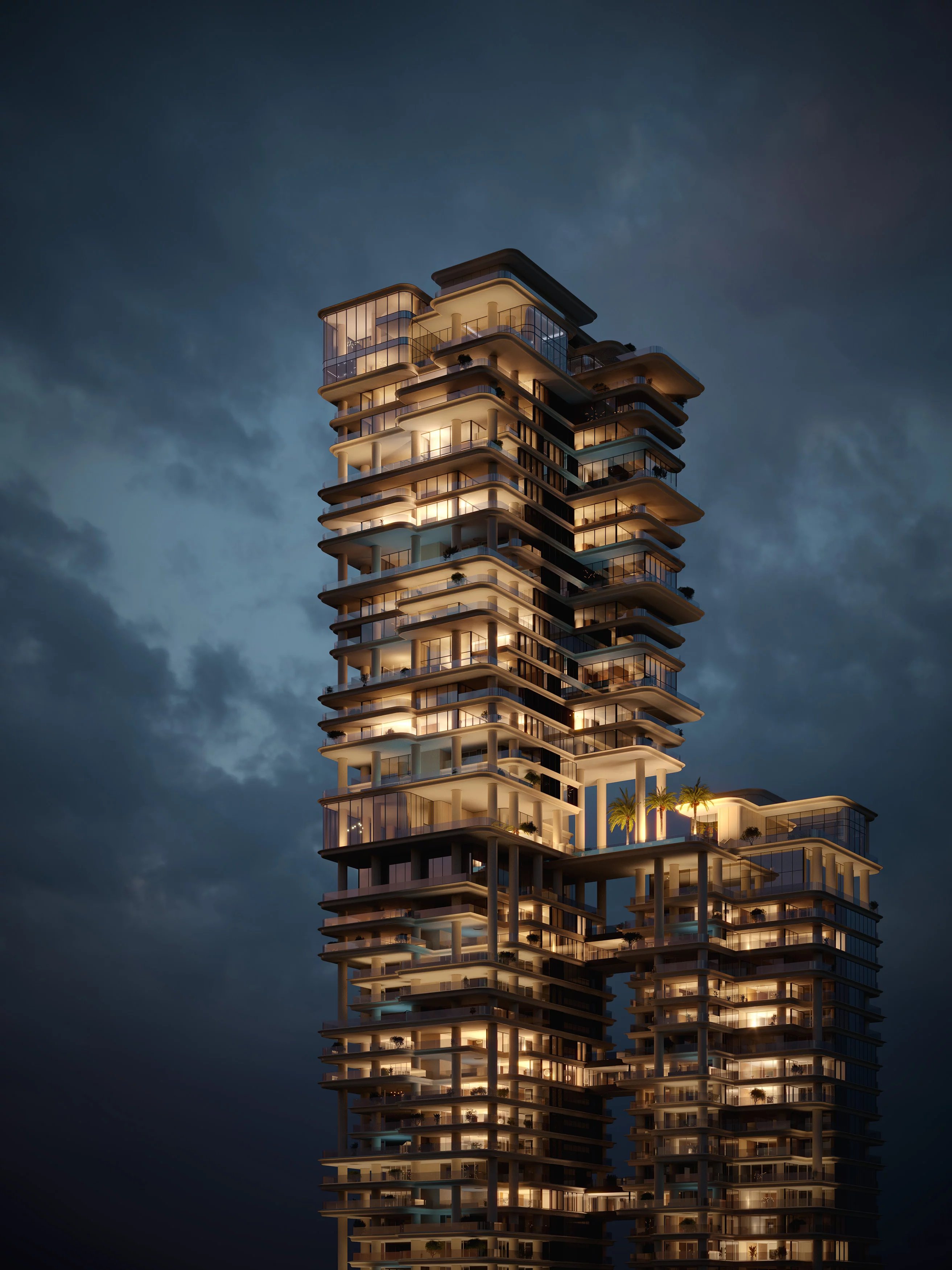 3 chambres à coucher simplex à Vela Viento dans la baie de Marasi