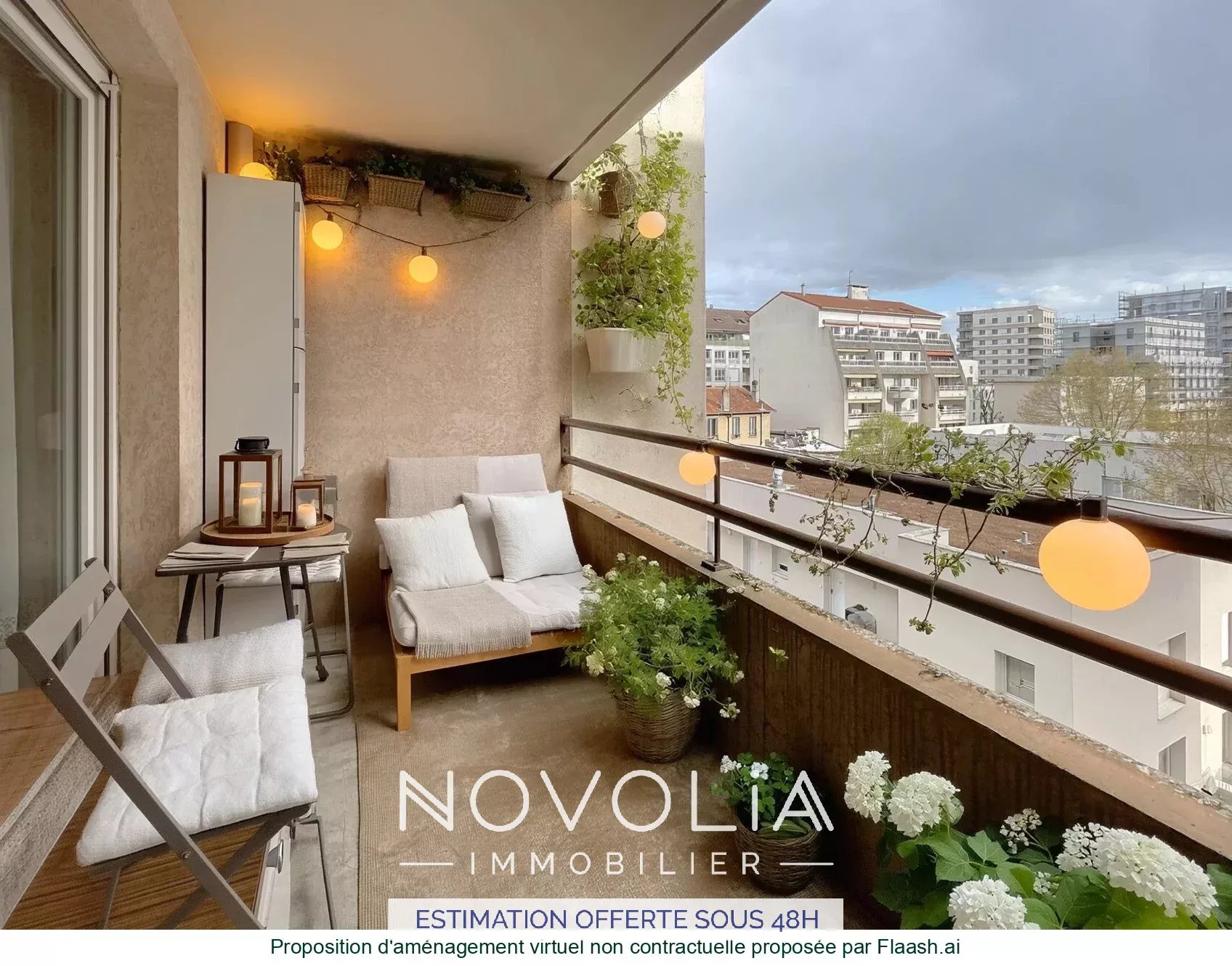 Achat Appartement Surface de 80.43 m�/ Total carrez : 80.43 m�, 4 pi�ces, Villeurbanne (69100)