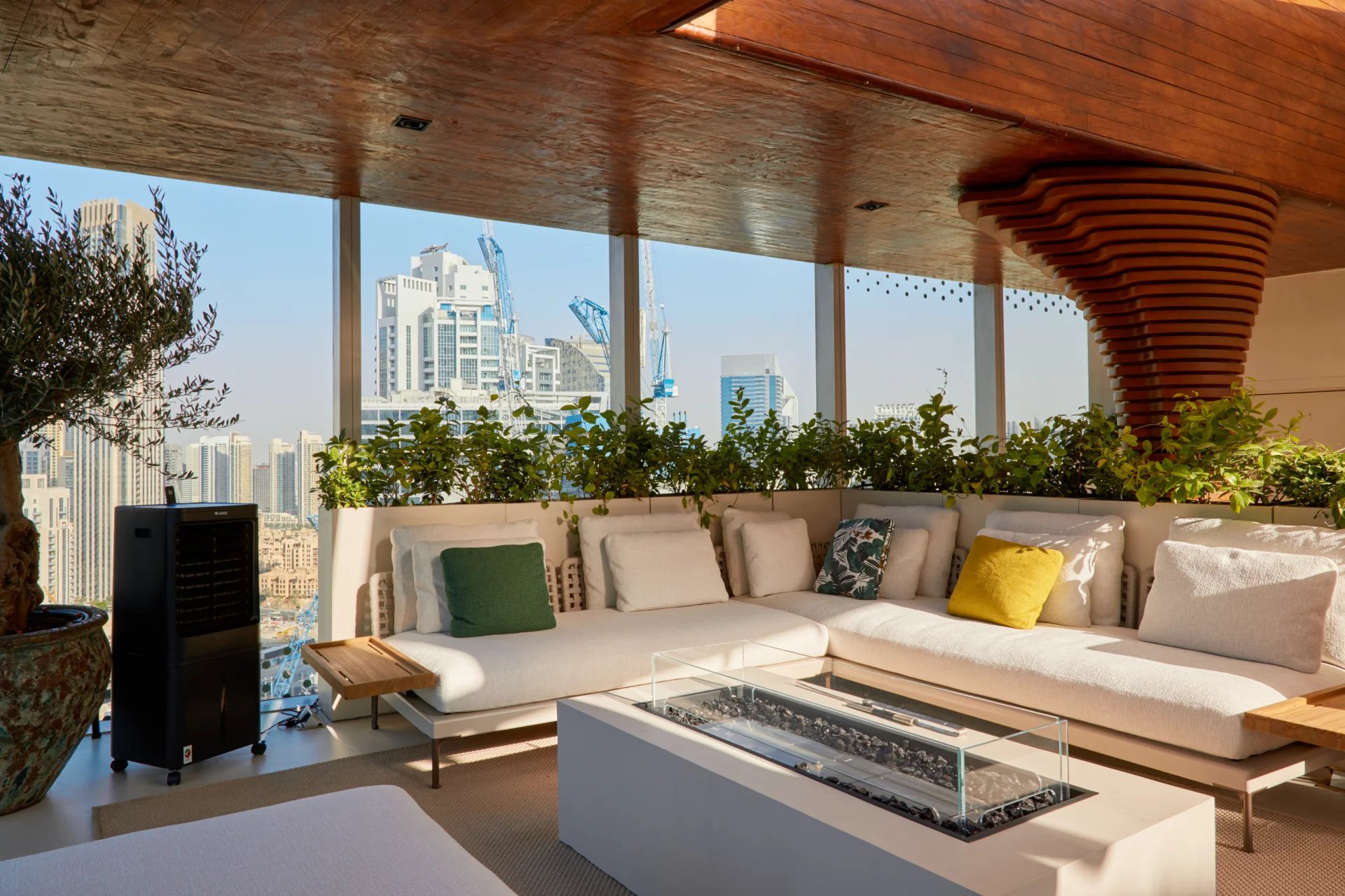 Unique Fully Furnished 3-Bedroom Triplex with Pool and Terrace