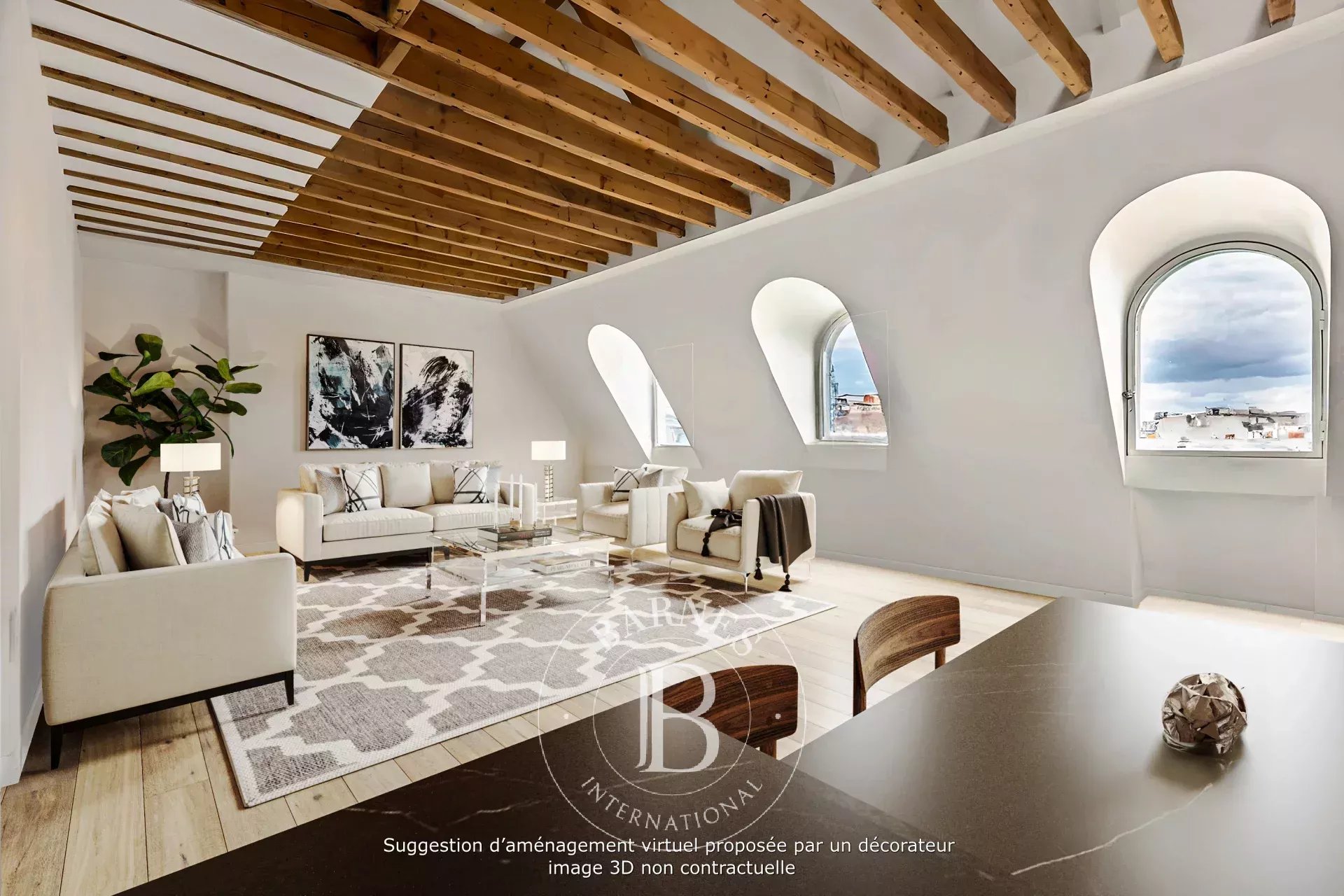 Paris 16th – Raymond Poincaré – Open View – Top Floor
