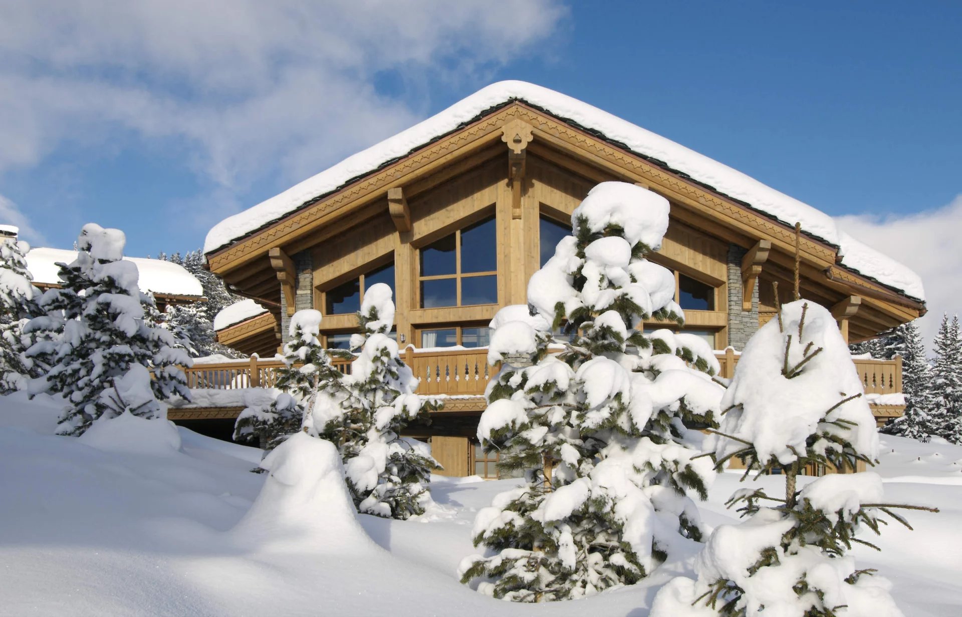 Courchevel 1850 - Location saisonnière - Chalet - Maison - 10 Personnes - 5 Chambres - 5 Salles de bain - Jacuzzi