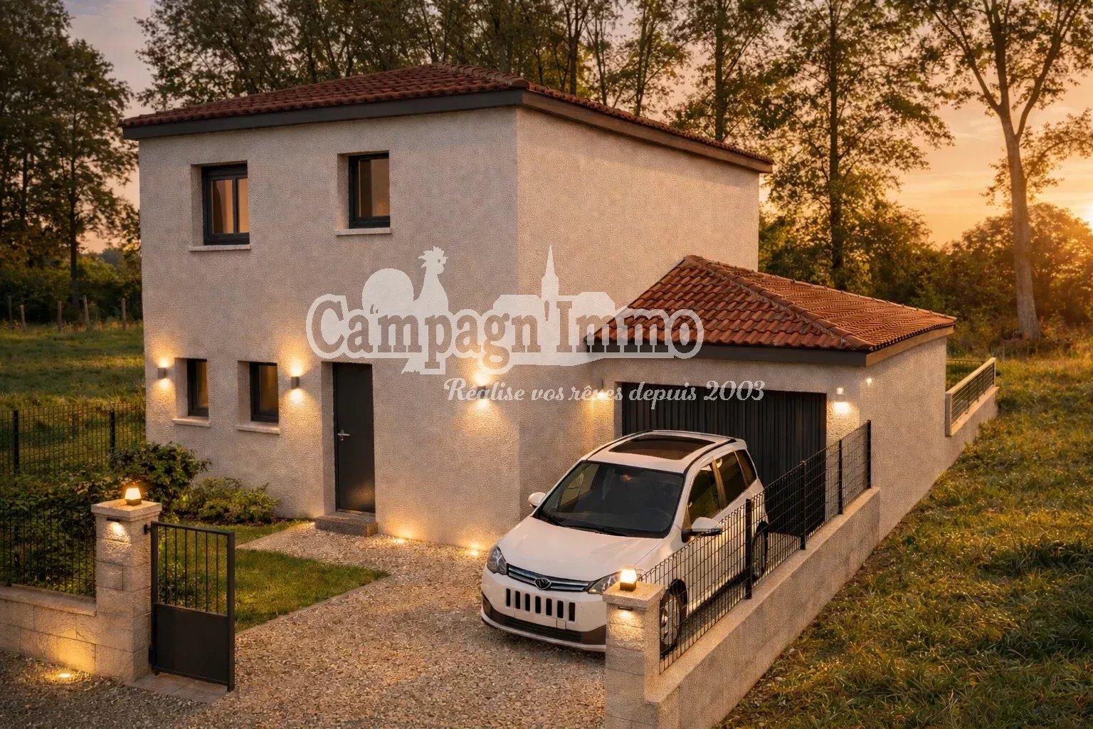 Agence immobilière de 