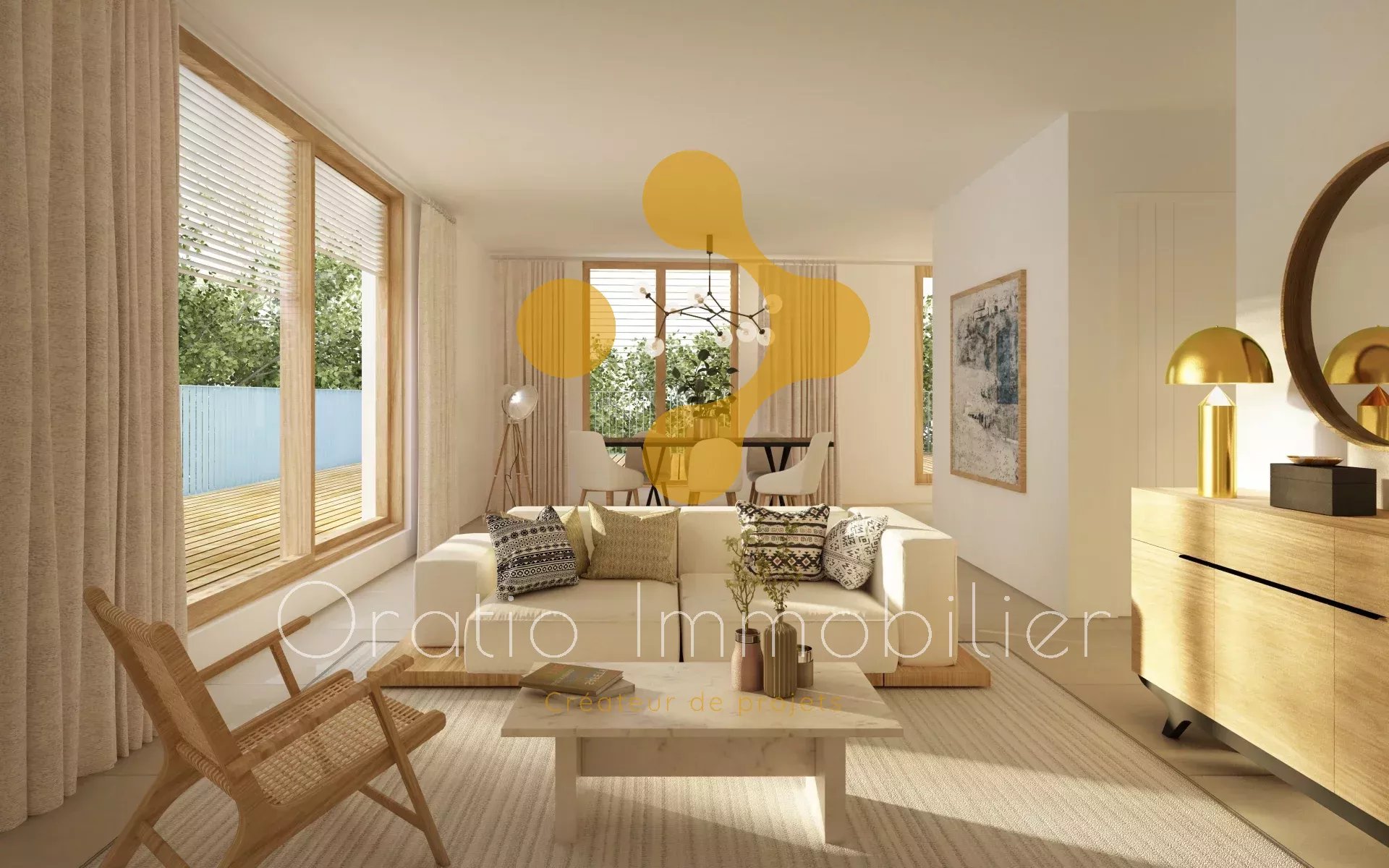 Agence immobilière de 