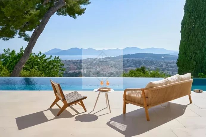 Villa Provençale Contemporaine d’Exception avec Vue Panoramique Mer – Cannes — photo 2