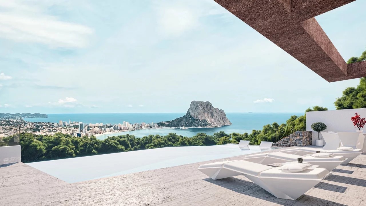 Nouveau projet à Calpe avec des vues spectaculaires
