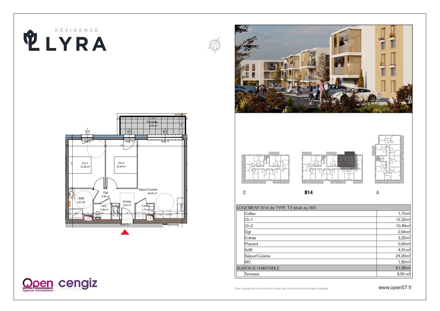 Vente Appartement Mexy
