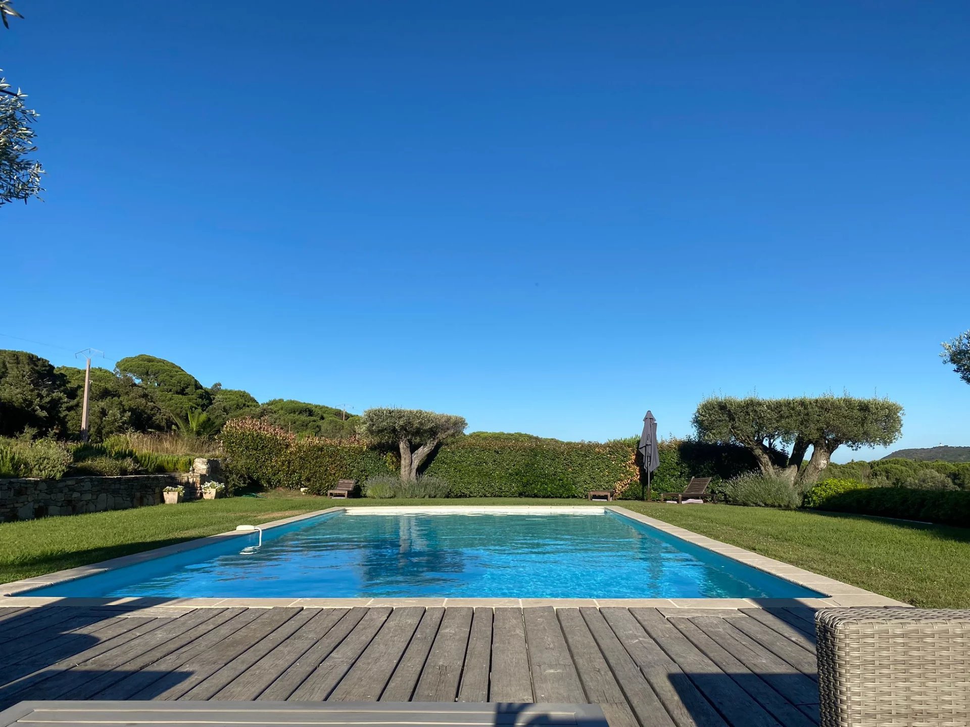 Ramatuelle - Bella villa con vista panoramica sui vigneti