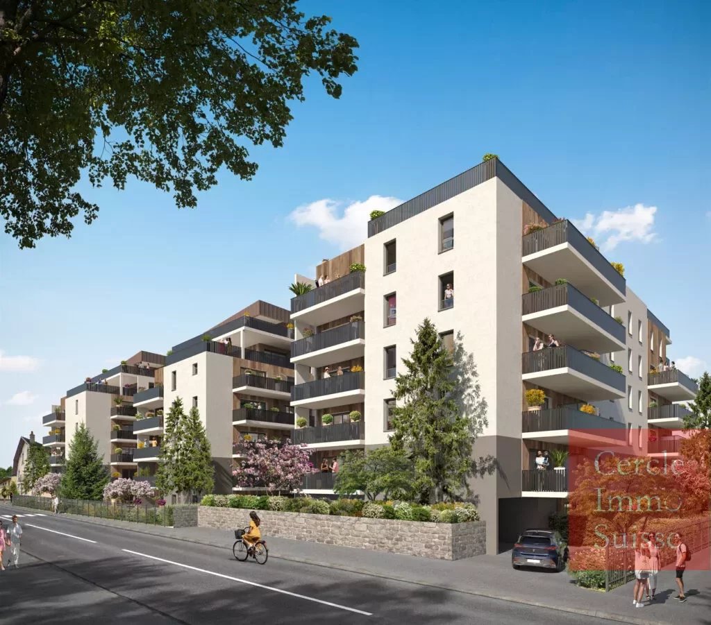 Appartements neufs en vente T1 T2 T3 T4 à THONON LES BAINS 74200 centre ville et vue lac Léman - Photo 3