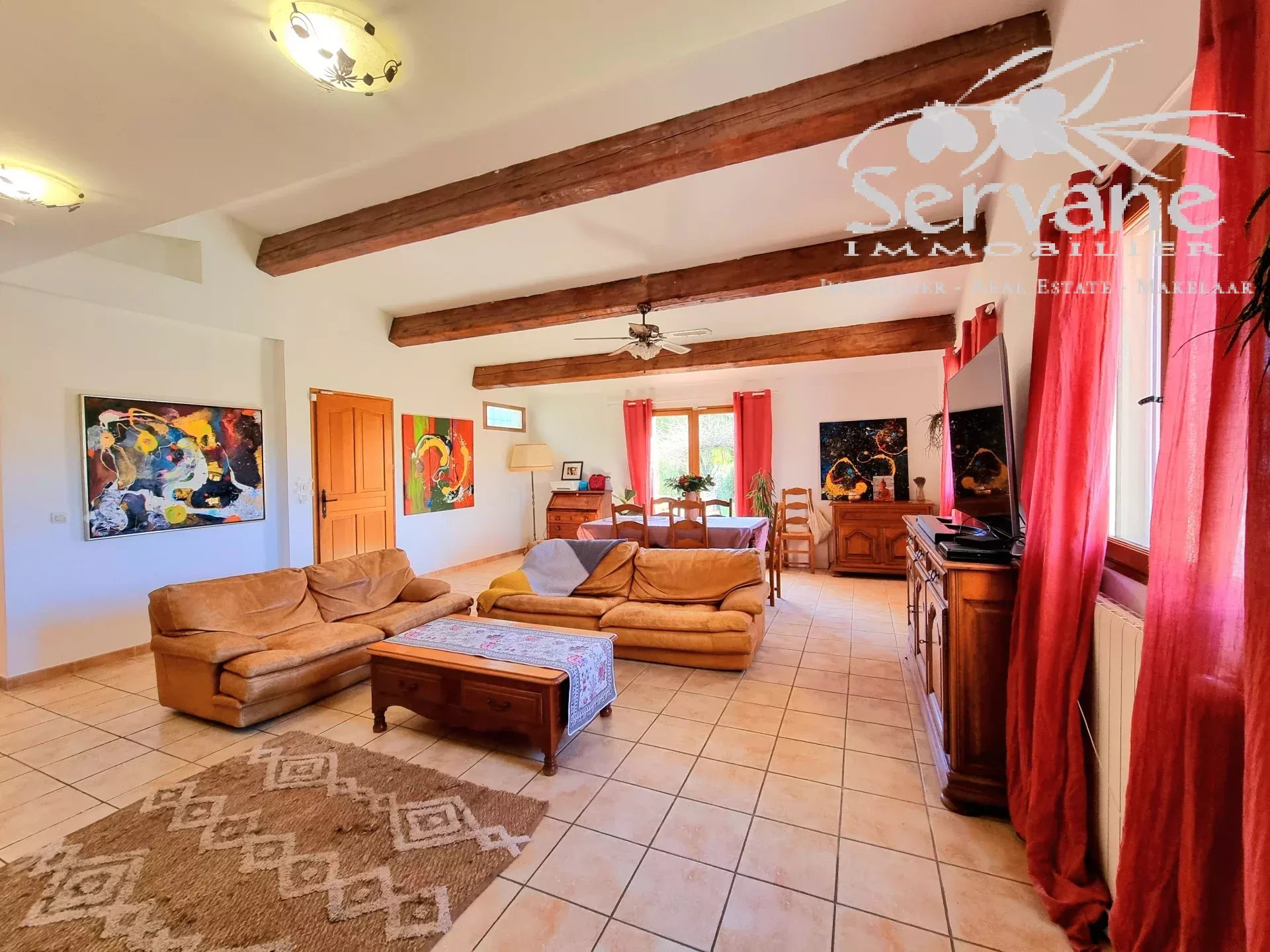 SOLE AGENCY LORGUES 3 BEDROOMS VILLA