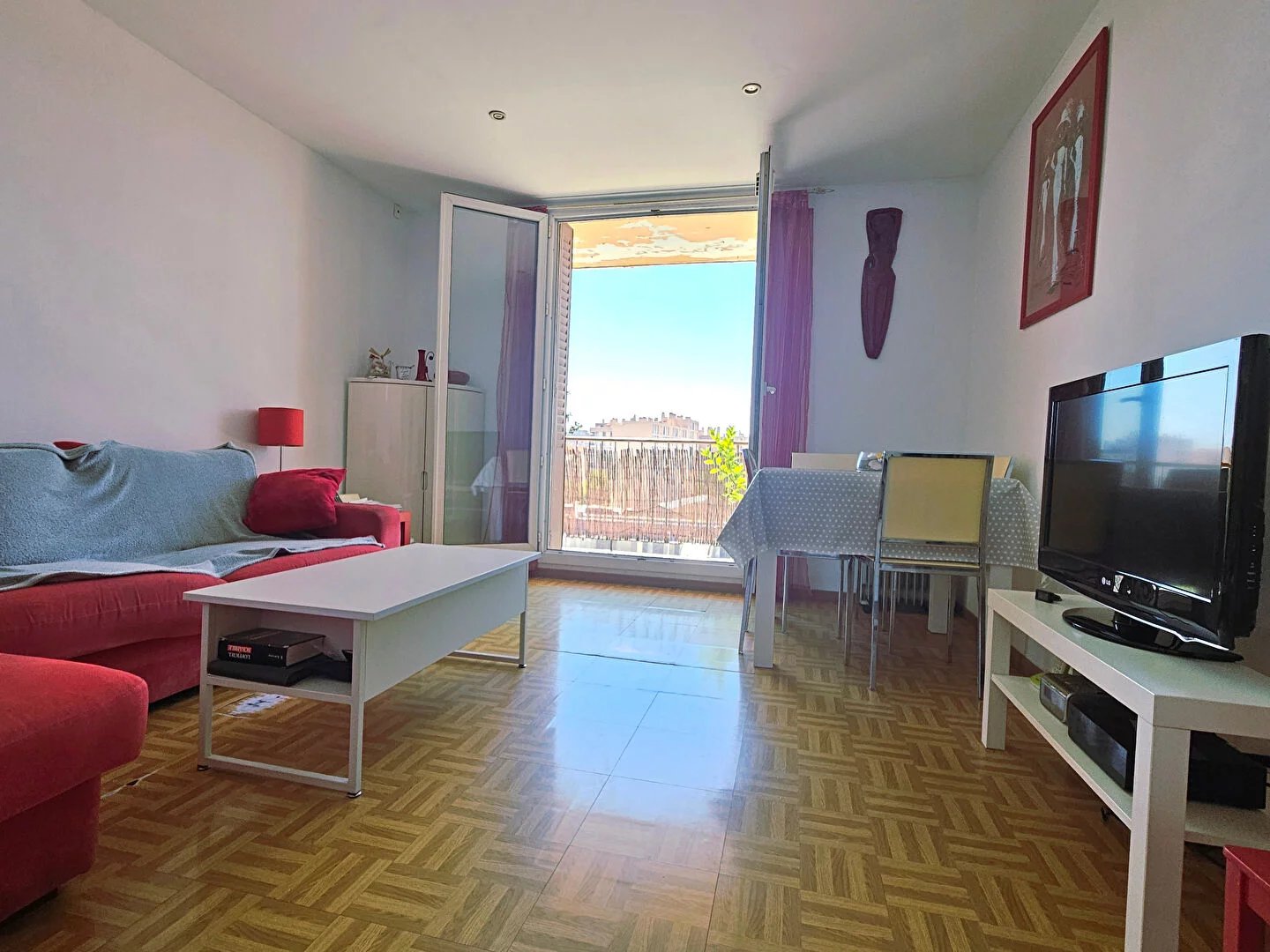 Marseille - Appartement traversant T3 de 55m² avec balcon