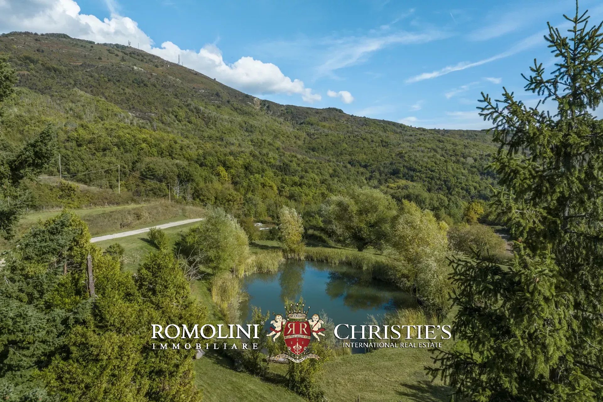 101-HA ESTATE WITH NATURAL SPRINGS FOR SALE BETWEEN AREZZO AND FLORENCE