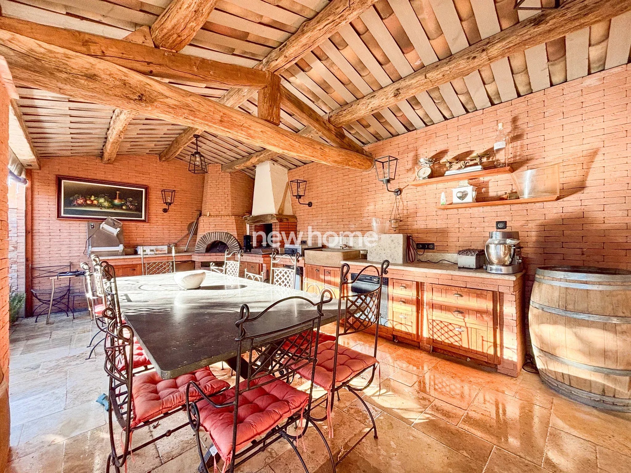 Charmante villa provençale de plain pied 140 m² à 1km du village