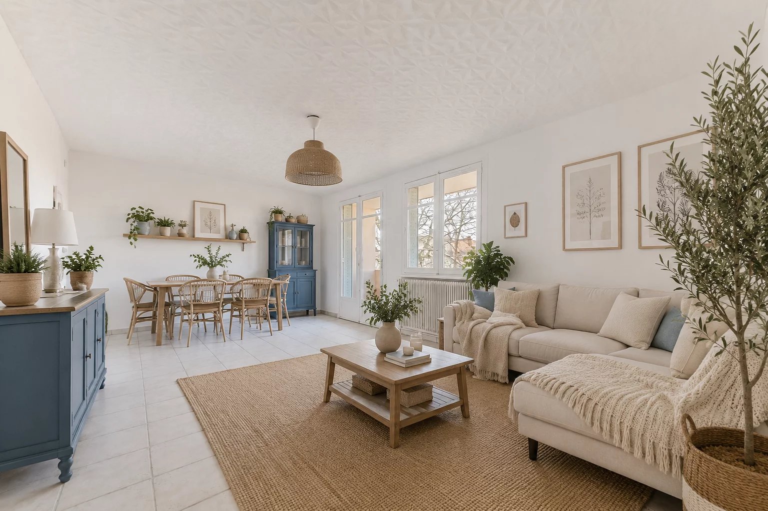 T4 66 m² ENTIÈREMENT RÉNOVÉ – BALCON – LYON 8