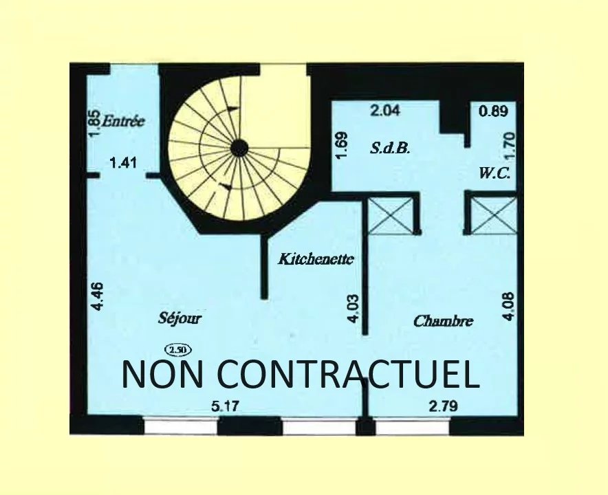 2 pièces dans immeuble récent - Silly Galliéni