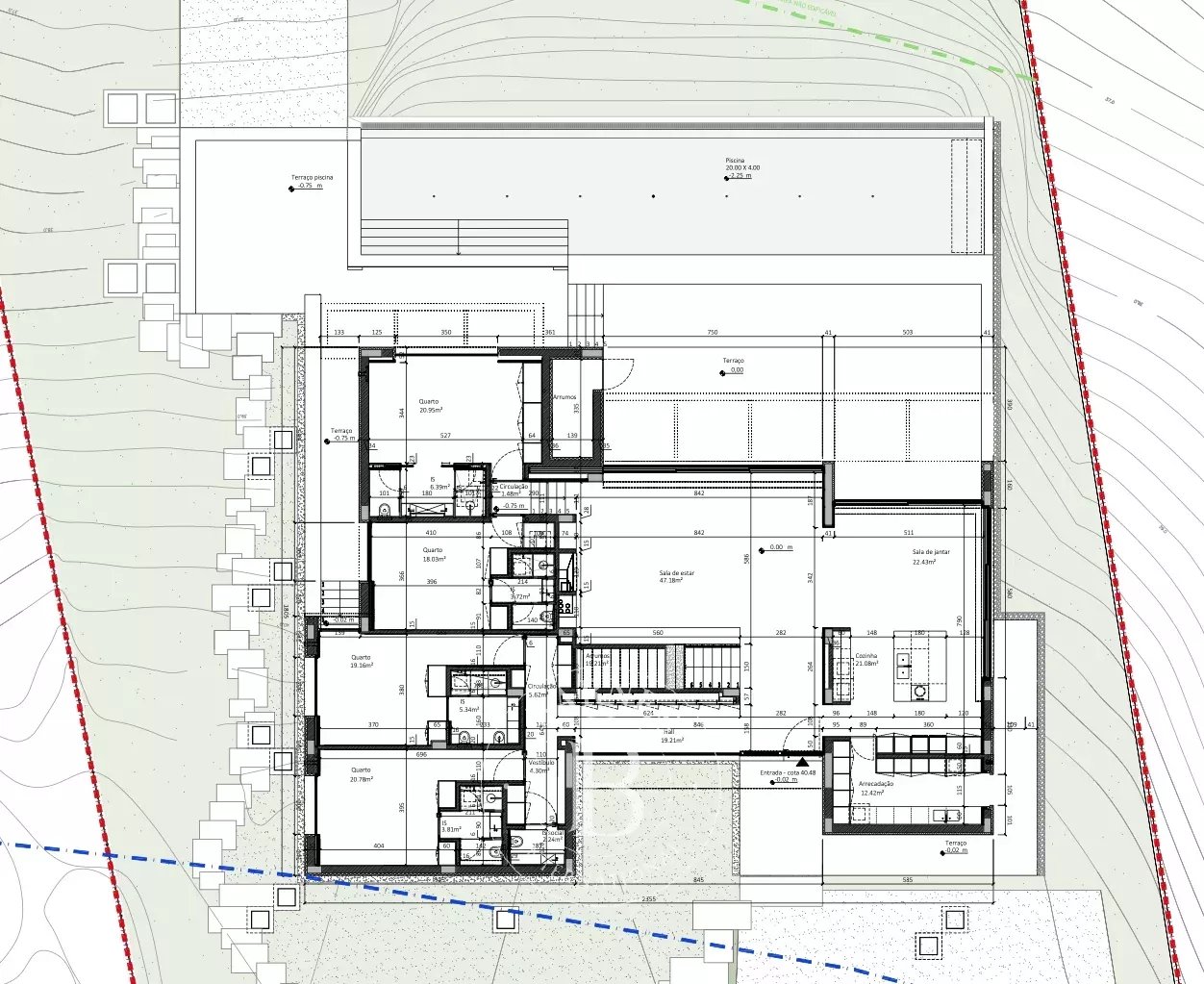 Contemporary housing in Meco