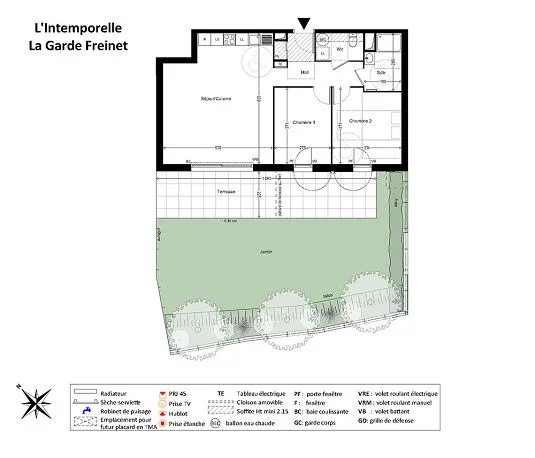 Programme Appartement La Garde-Freinet