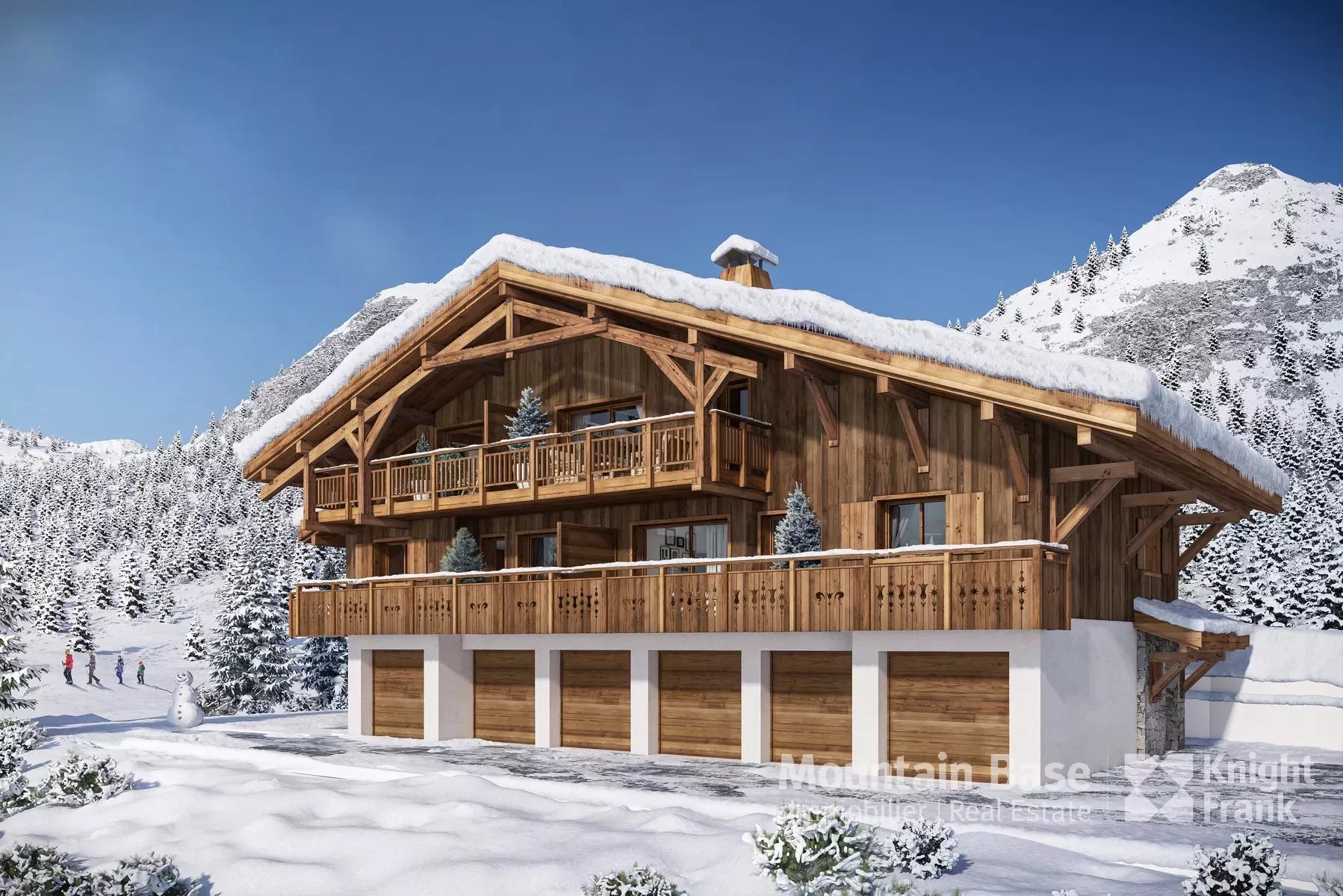 A top floor 2 bedroom apartment in Abondance Accommodation in Chamonix