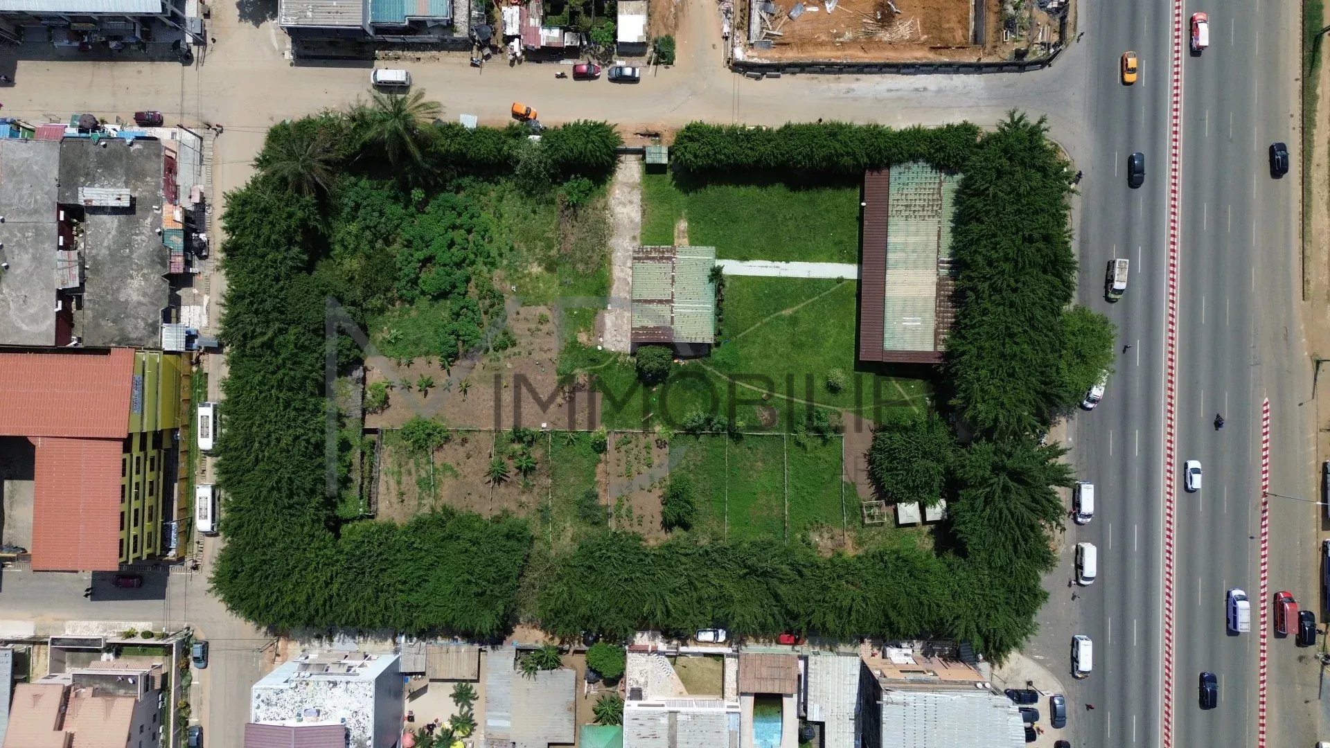 Vente Terrain constructible Abidjan RIVIERA PALMERAIE