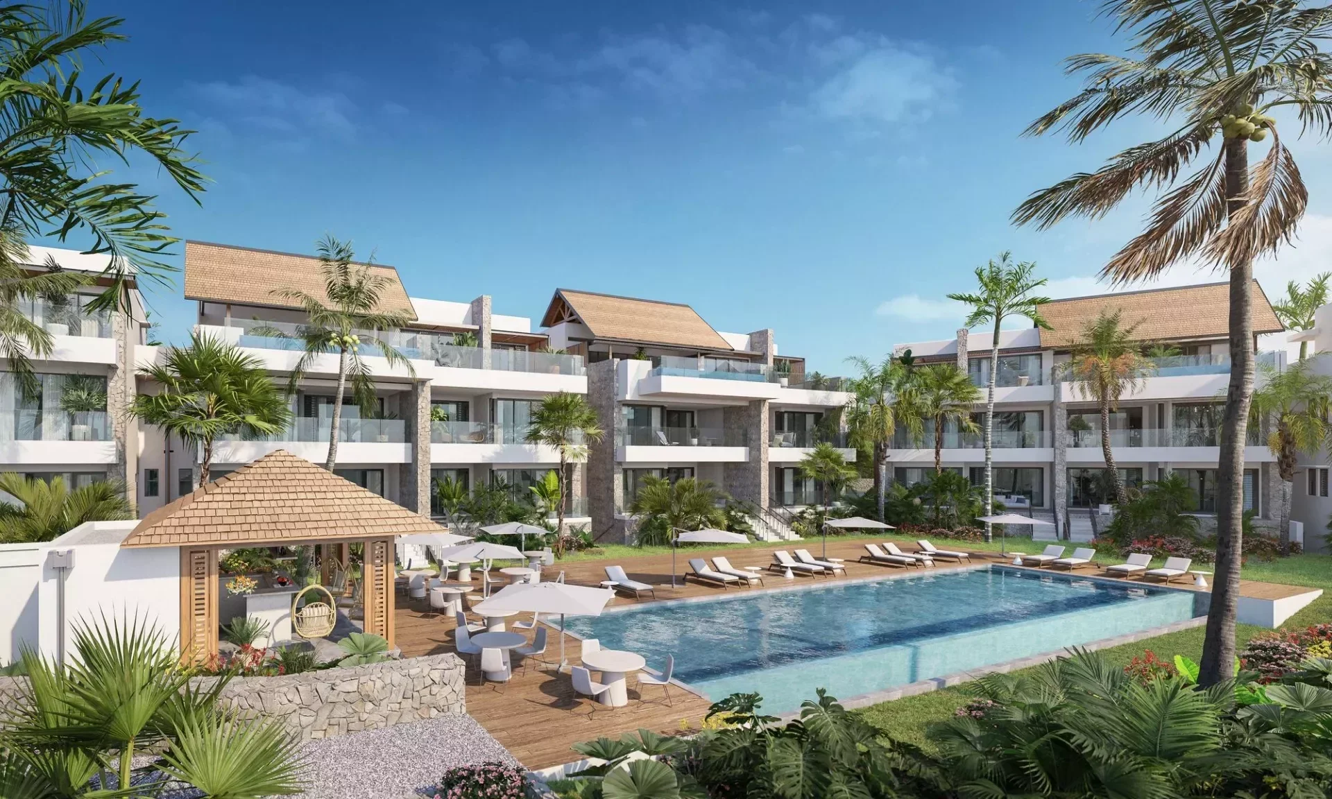 Close to Flic en Flac beach, buy a 3-master bedroom apartment - photo 6