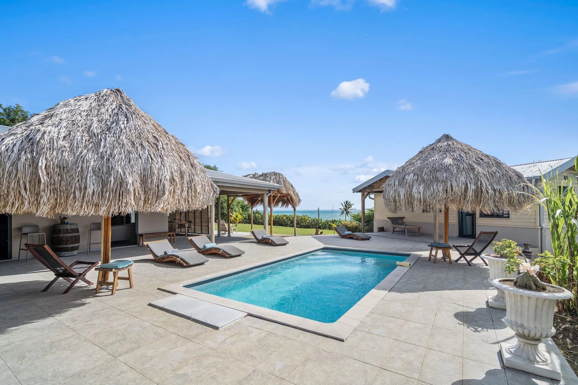 Martinica - Casa - Alquiler vacacional - 9 Personas - 4 Habitaciones - Piscina.