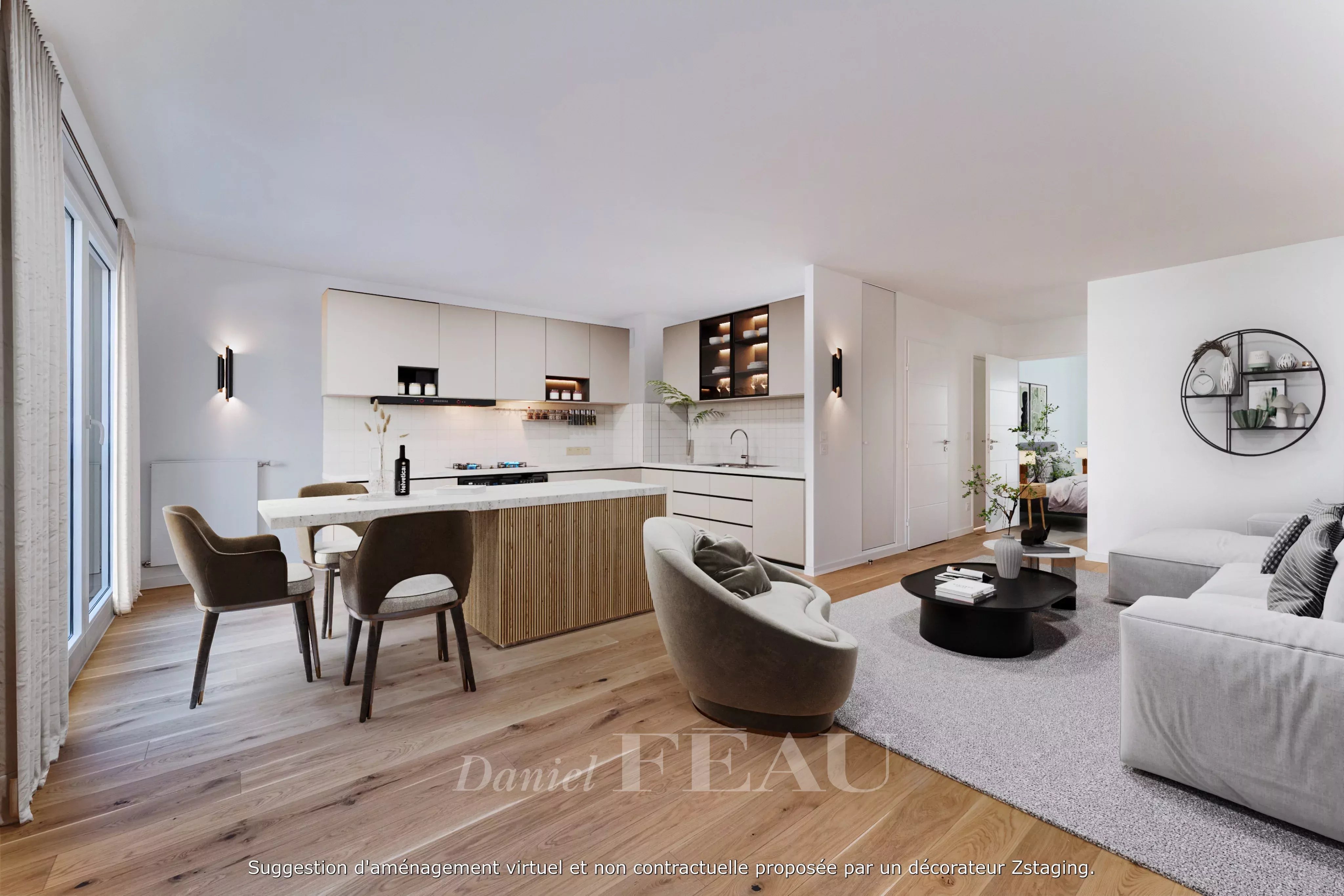 Saint-Cloud  - A 2-bed apartment with a balcony