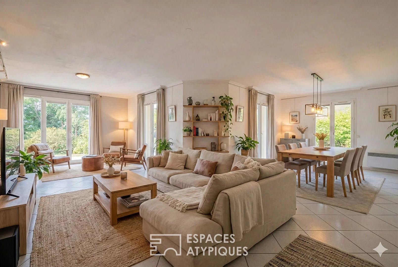 Villa d'architecte avec vue panoramique  à Saint-Ismier