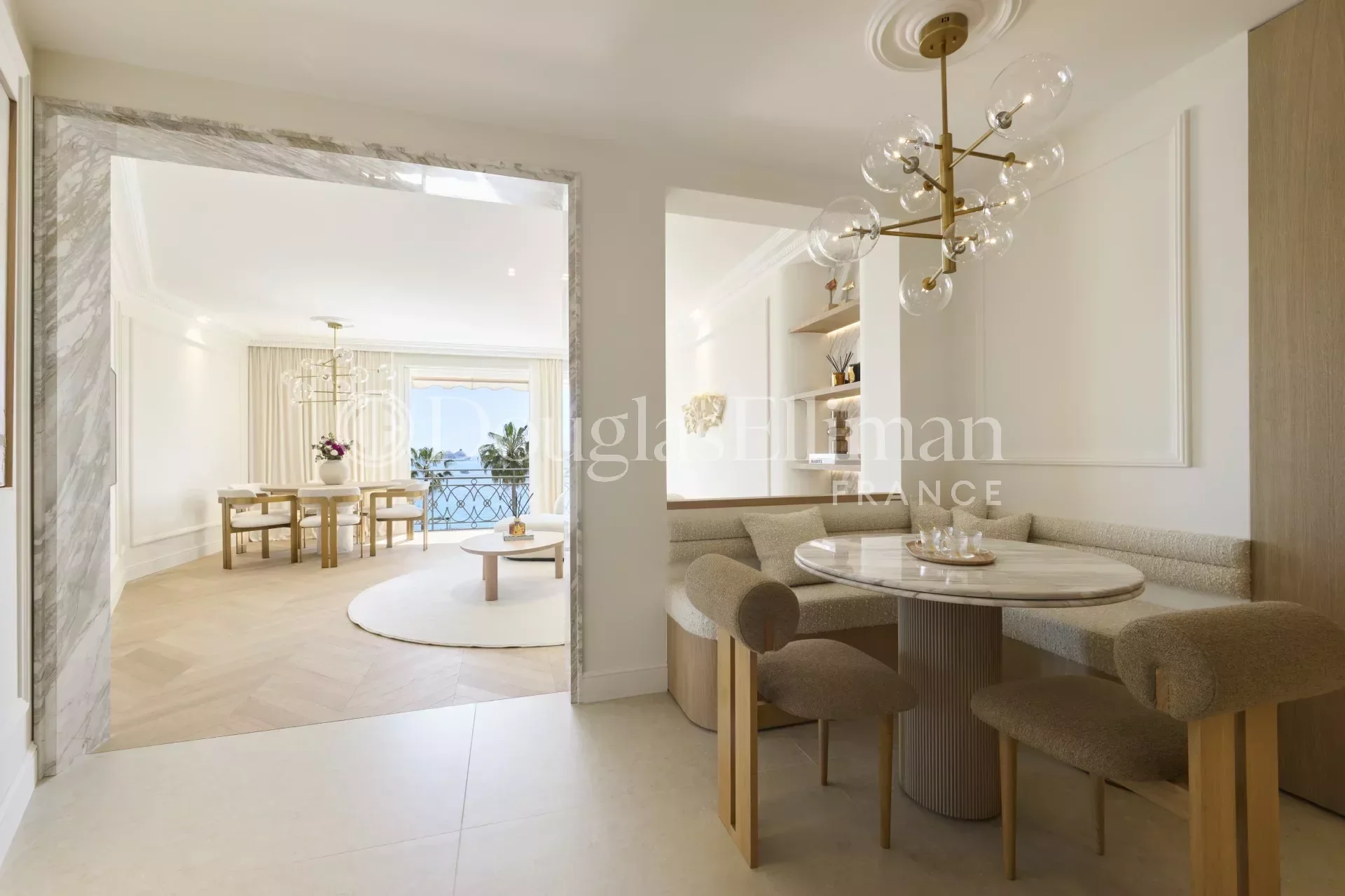 CANNES CROISETTE – Magnifique appartement 4 pièces rénové avec vue mer - Image nᵒ3