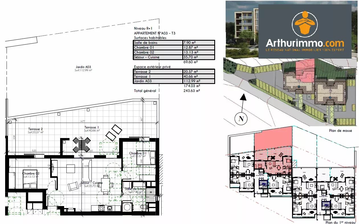 PORTICCIO - APPARTEMENT TYPE 3 - Photo 3