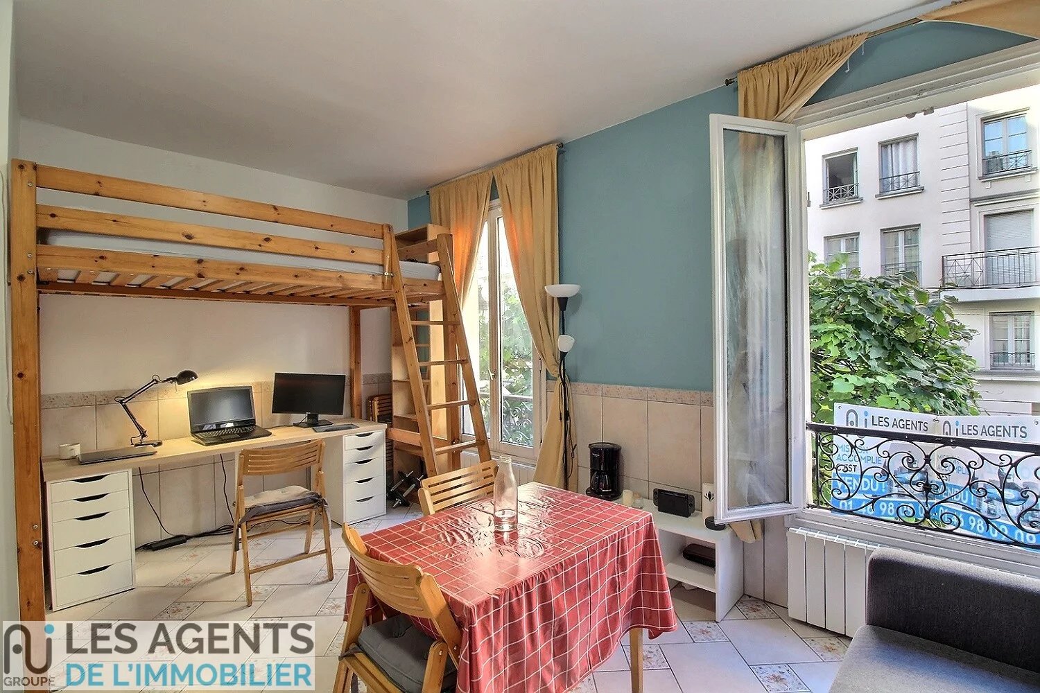 Appartement Puteaux 1 pièce(s) 28 m2