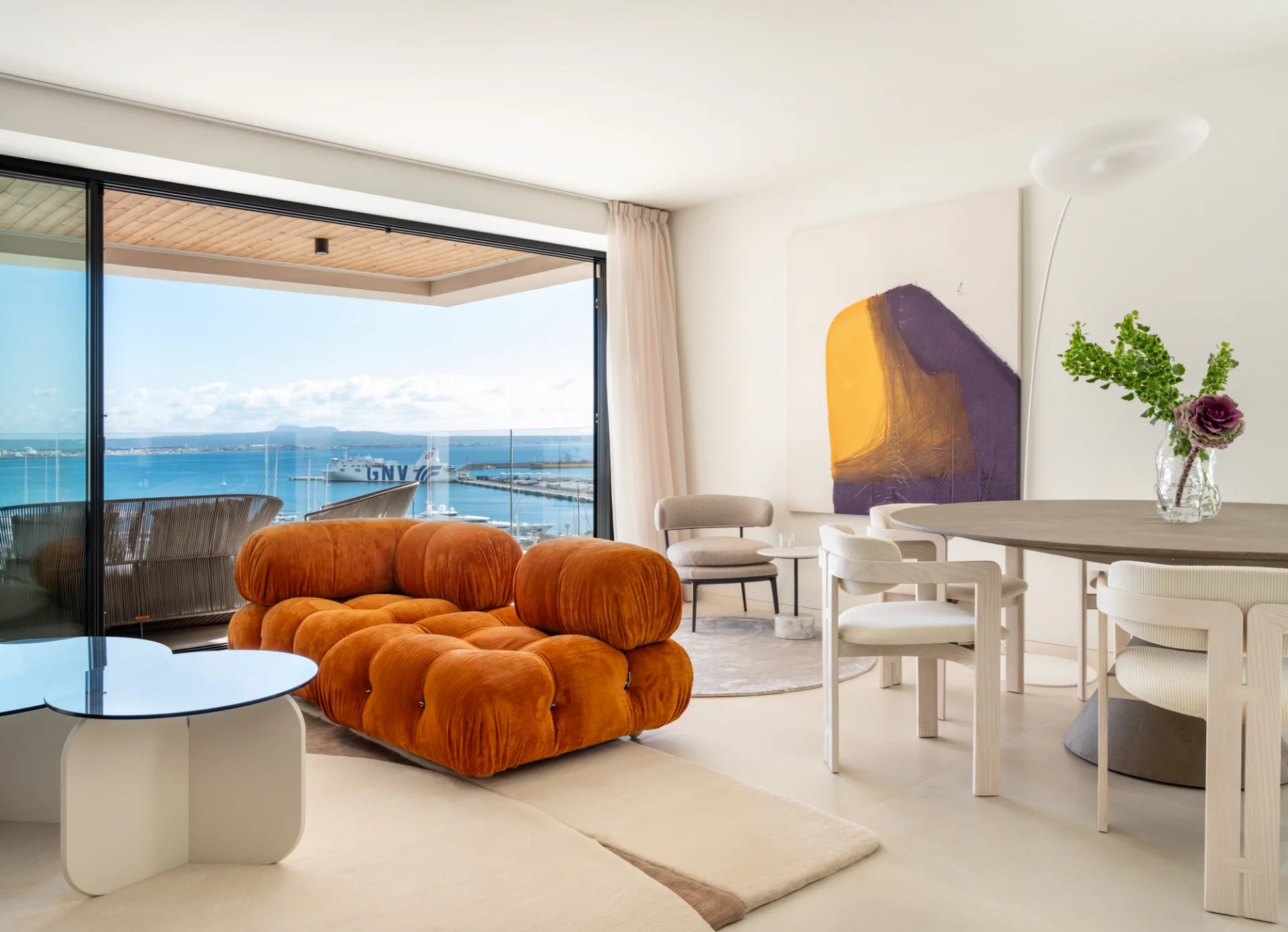 Superbe appartement de luxe avec vue sur la mer à Bonanova