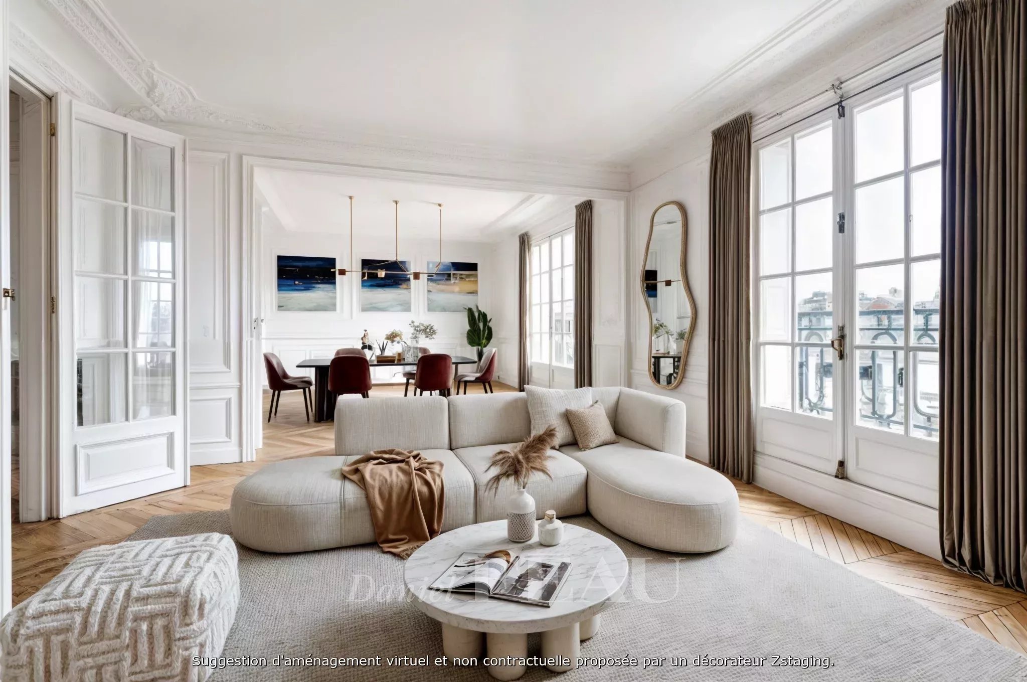 Paris 13th District – A 3-bed family apartment with a balcony