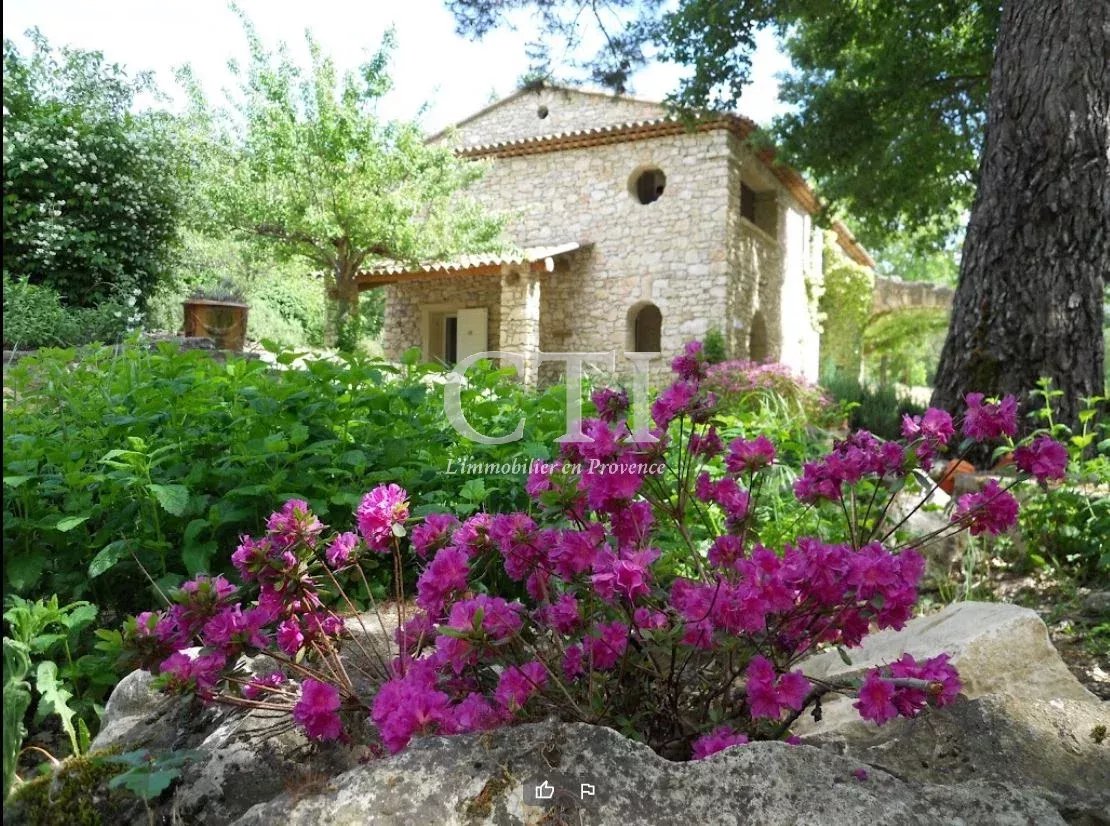 PROVENCE VAISON-LA-ROMAINE MONT VENTOUX A VENDRE PROPRIETE PIERRE LUBERON ACTIVITE ACCUEIL GITES-CHAMBRES D'HOTES TERRAIN ARBORE 4.5 HA 2 PISCINES TERRASSES DEPENDANCES