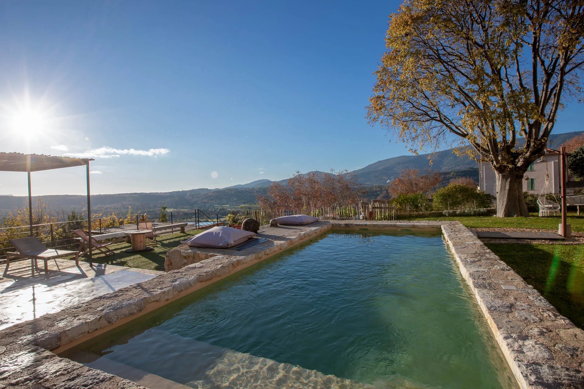 Renovated stone house with views and walking distance to the village - Fayence