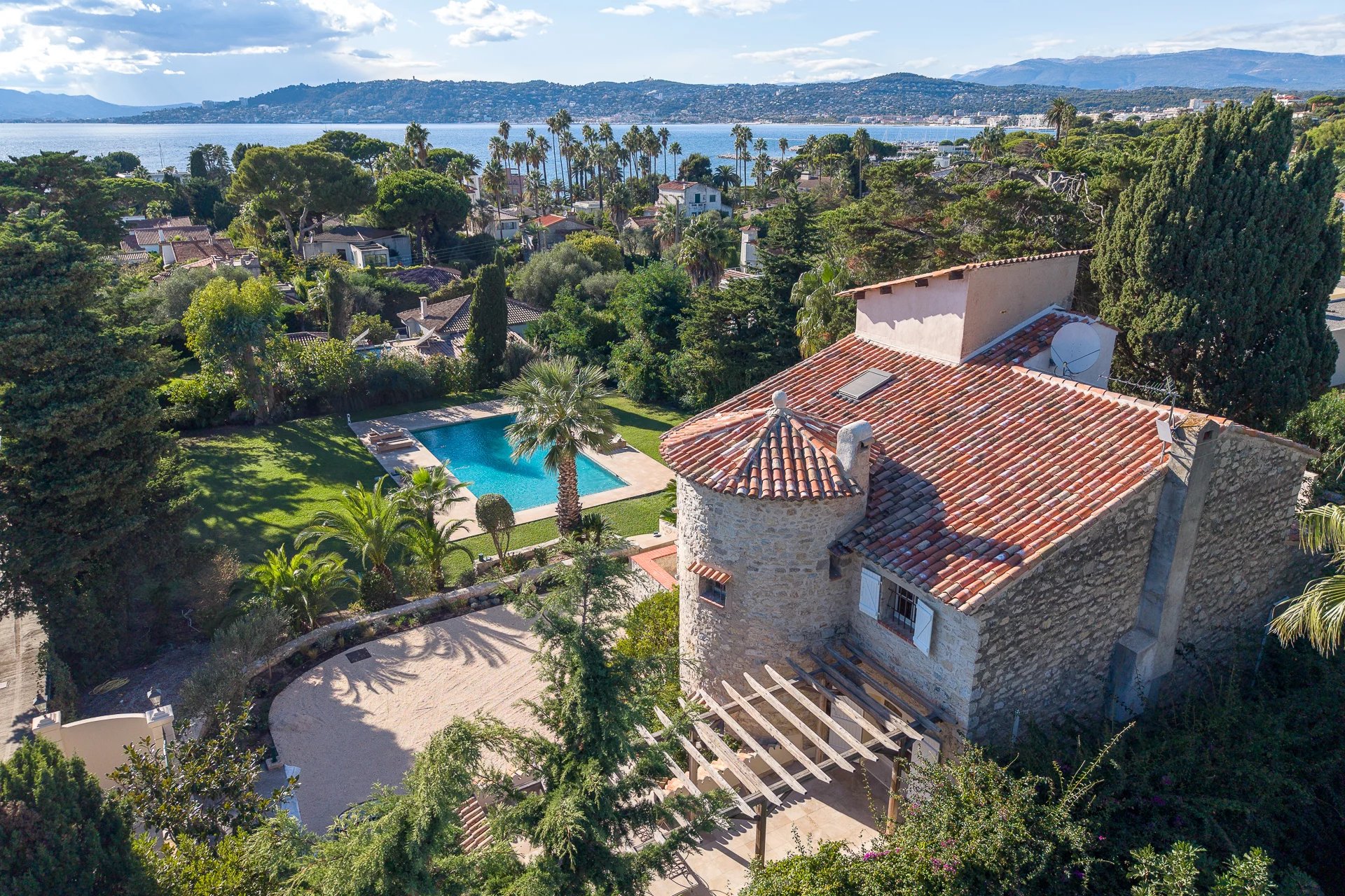 Cap d’Antibes, West Side - Exceptional Property with Sea View