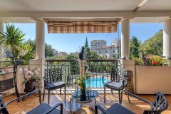 CANNES, Petit Juas – 3-room flat with swimming pool, garage, parking space and cellar — photo 7 of 7