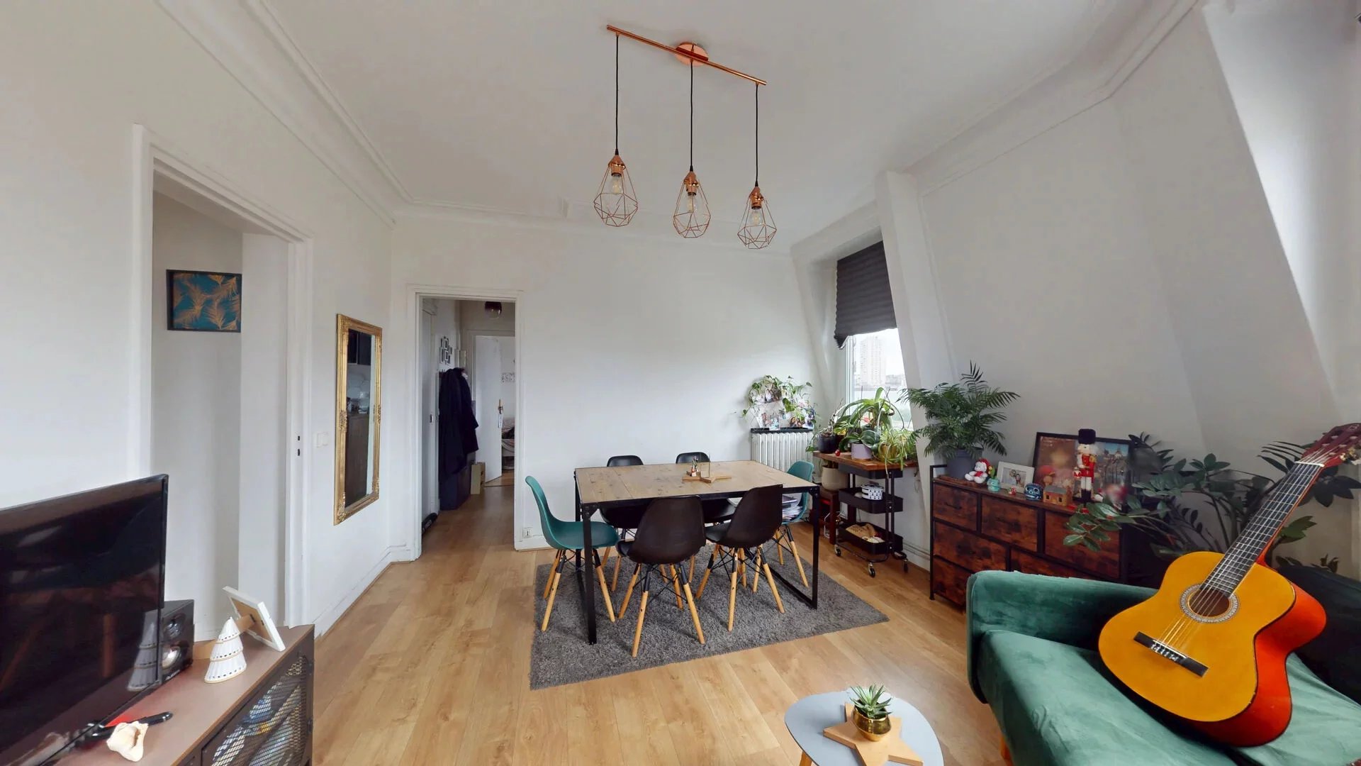 Superbe 3 pièces de standing avec vue sur la Seine, Immeuble classé