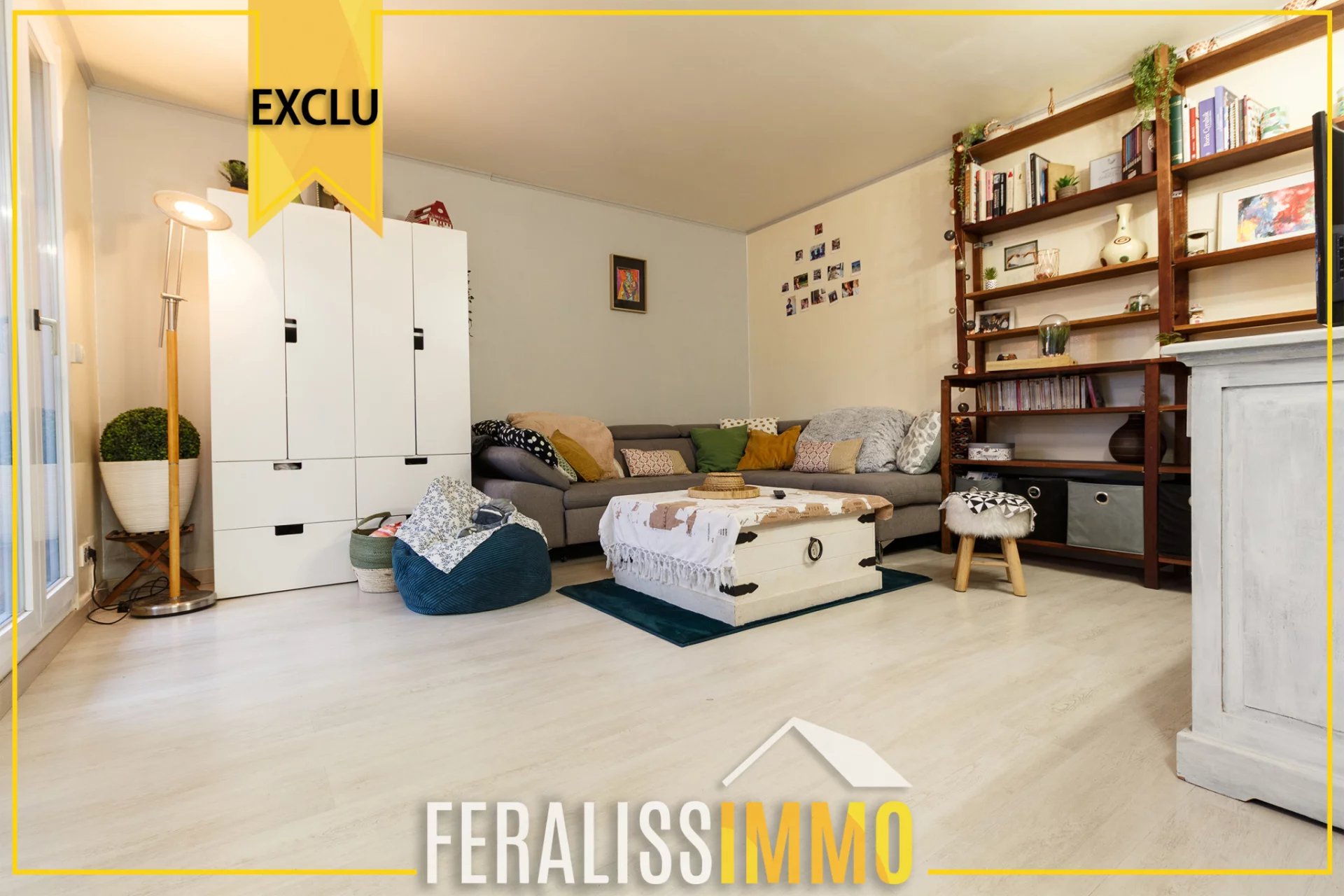 F2 chaleureux avec balcon idéalement situé !