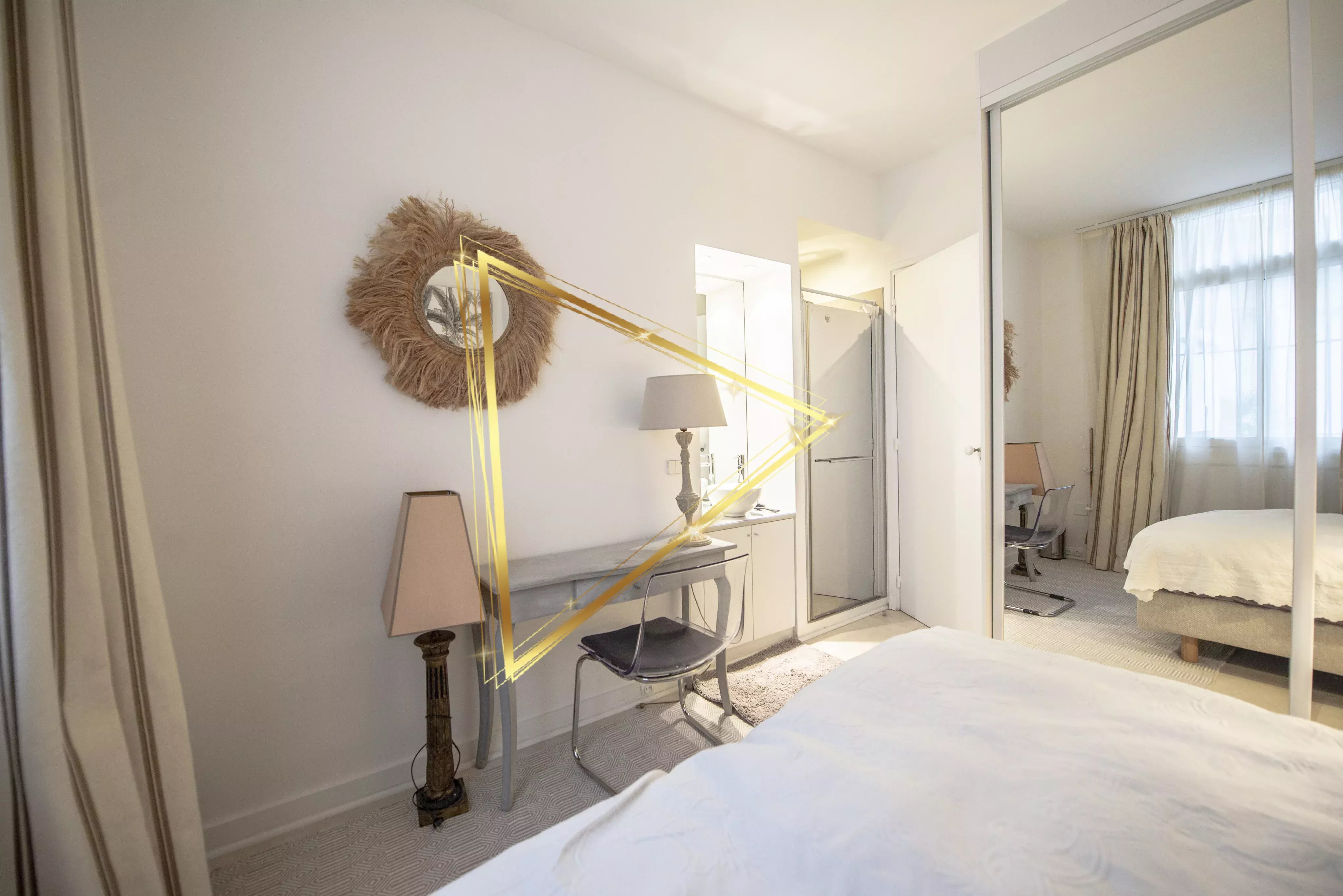 Appartement lumineux de 2 chambres à Auteuil, étage élevé !