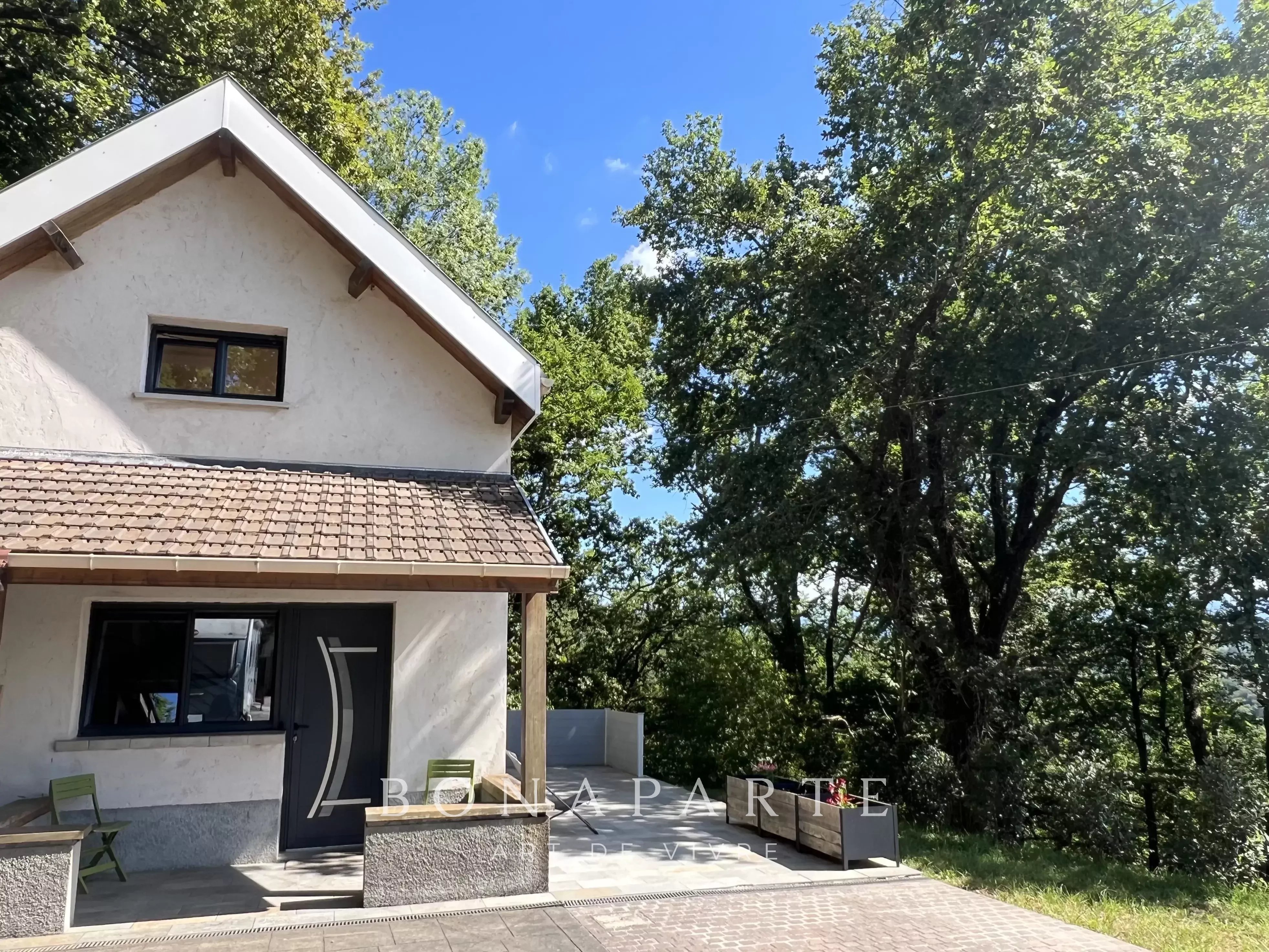 PAU COTEAUX SUD – CHARMANTE MAISON 100 M² APERÇU PYRÉNÉES | 2 CH + BUREAU