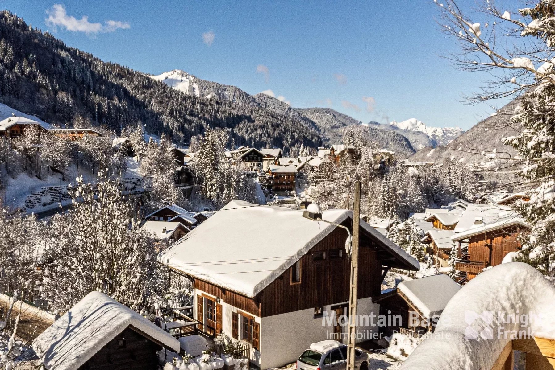 Photo of New 4 bedroom semi-detached chalet with mountain views in Morzine