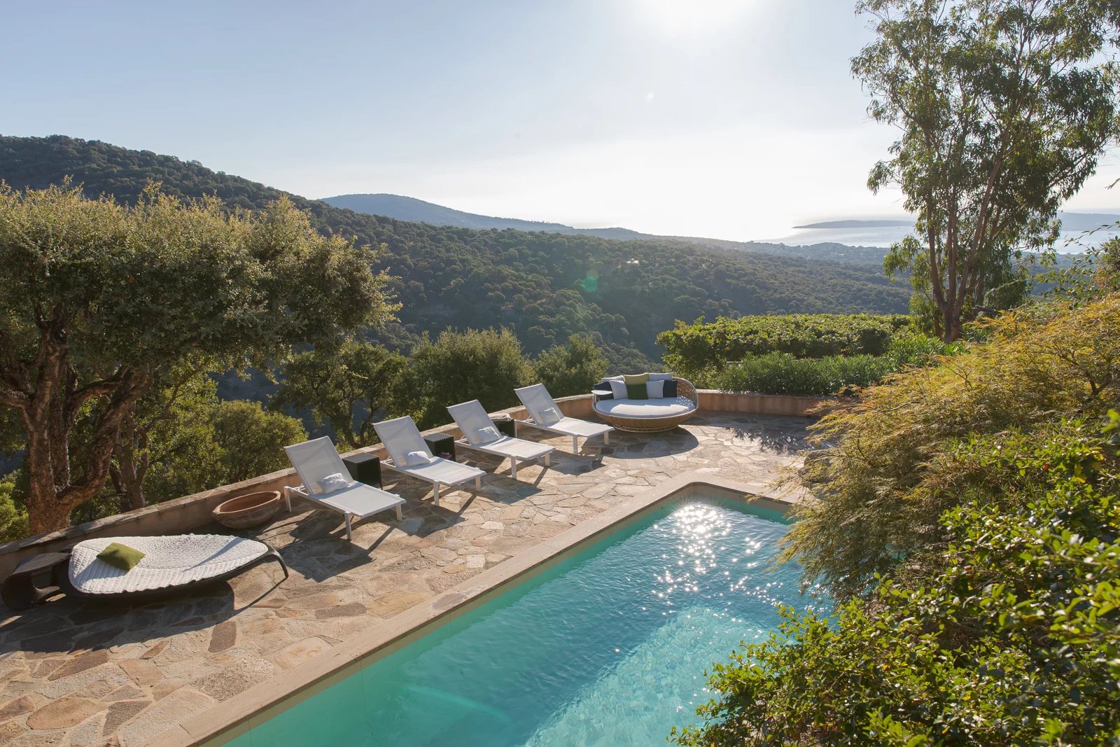 Grimaud - Villa con vista panoramica sul Golfo di Saint Tropez