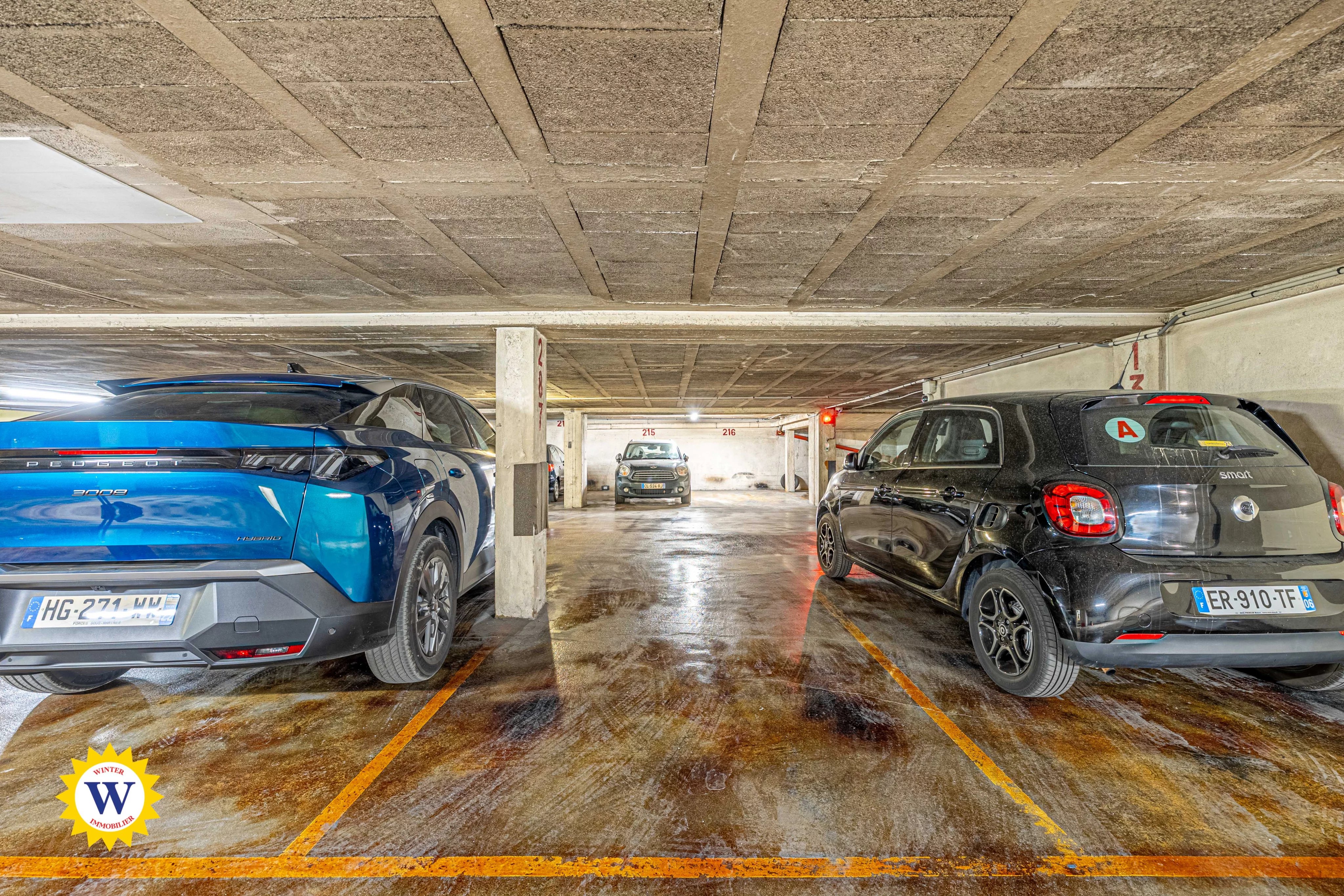 NICE PAUL DEROULEDE / Place de parking sécurisée - accès et manoeuvres faciles