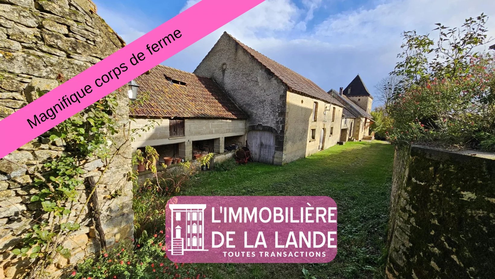 Agence immobilière de L'IMMOBILIÈRE DE LA LANDE