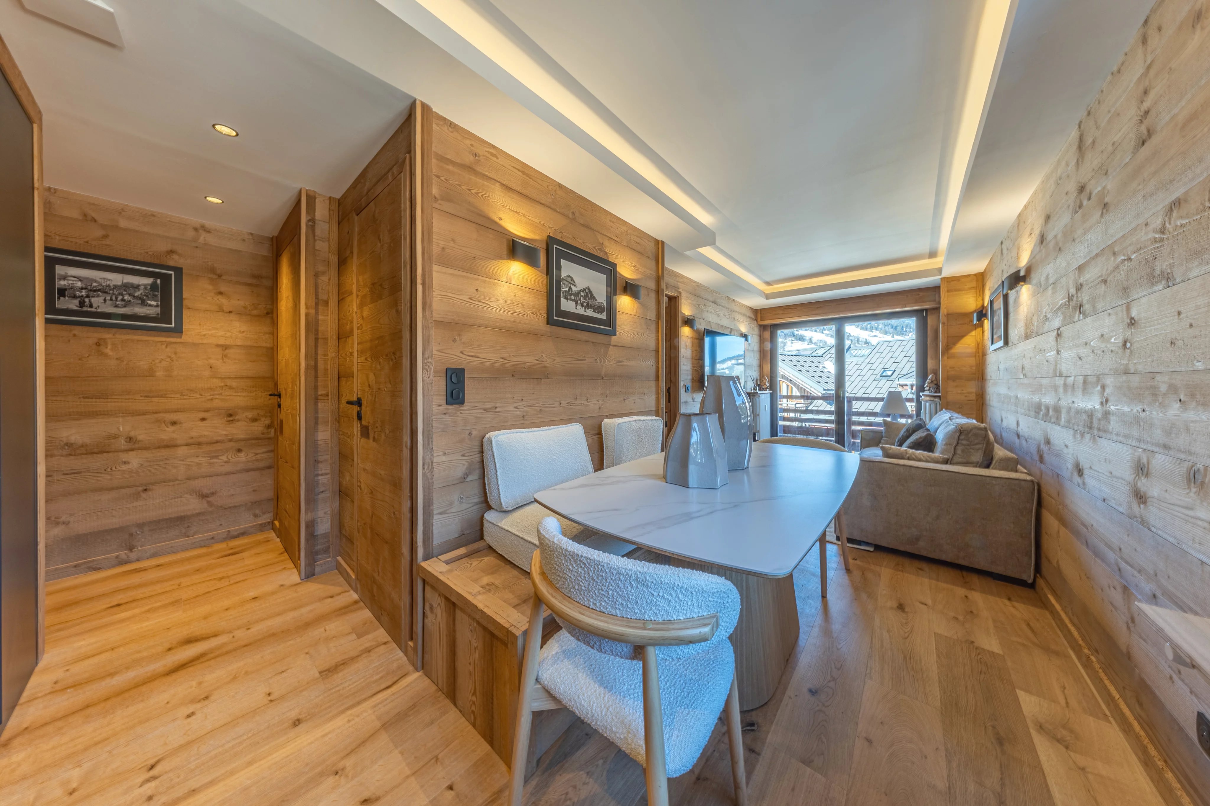 Sehr schöne Wohnung im Zentrum von Megève gelegen.