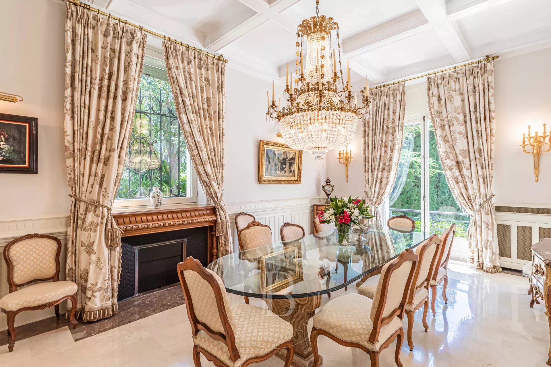 CANNES CALIFORNIE - HÔTEL PARTICULIER BELLE ÉPOQUE- VUE MER