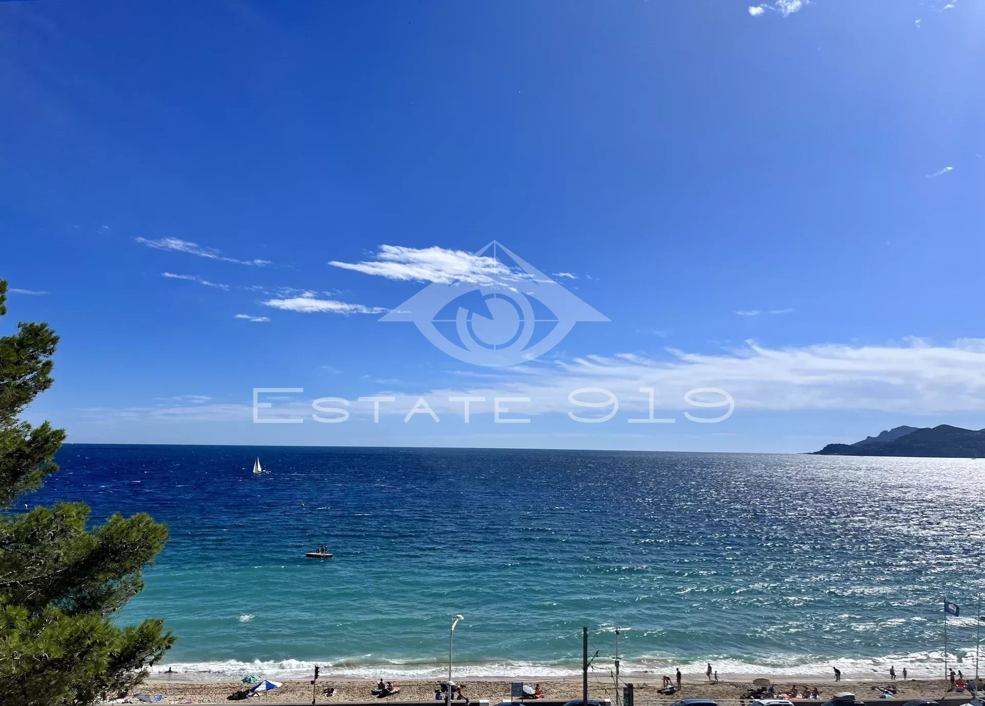 Cannes, bel appartement vue imprenable sur la mer