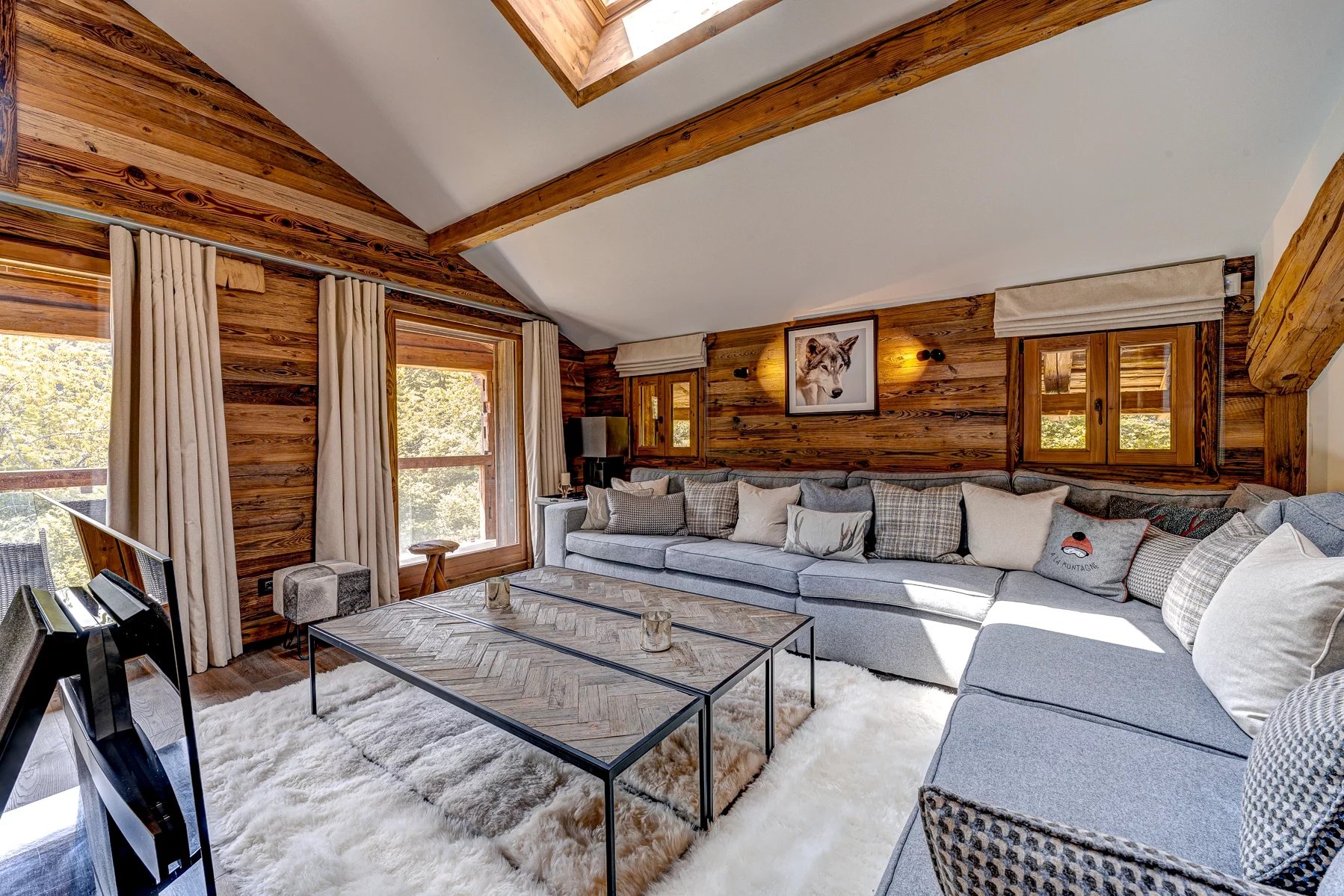 Photo of LES CARROZ - A magnificent, recently renovated 6-bedroom farmhouse in Les Carroz