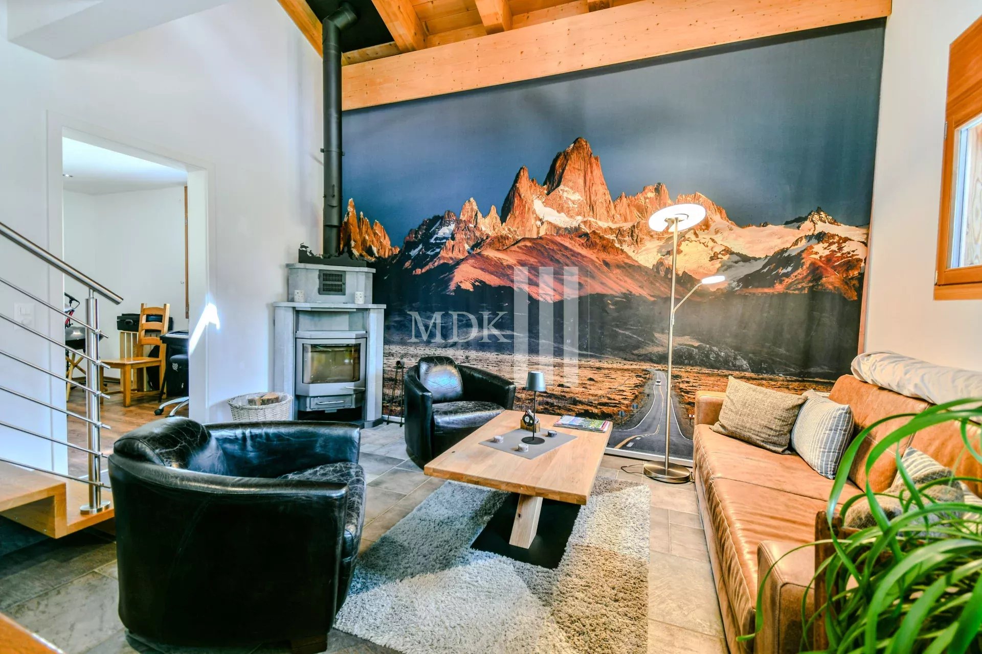Magnifique duplex de standing avec vue sur les Dents du Midi - Photo 4